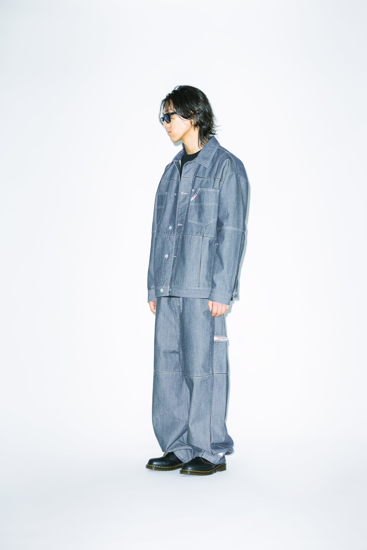 Paneled Denim Jacket
