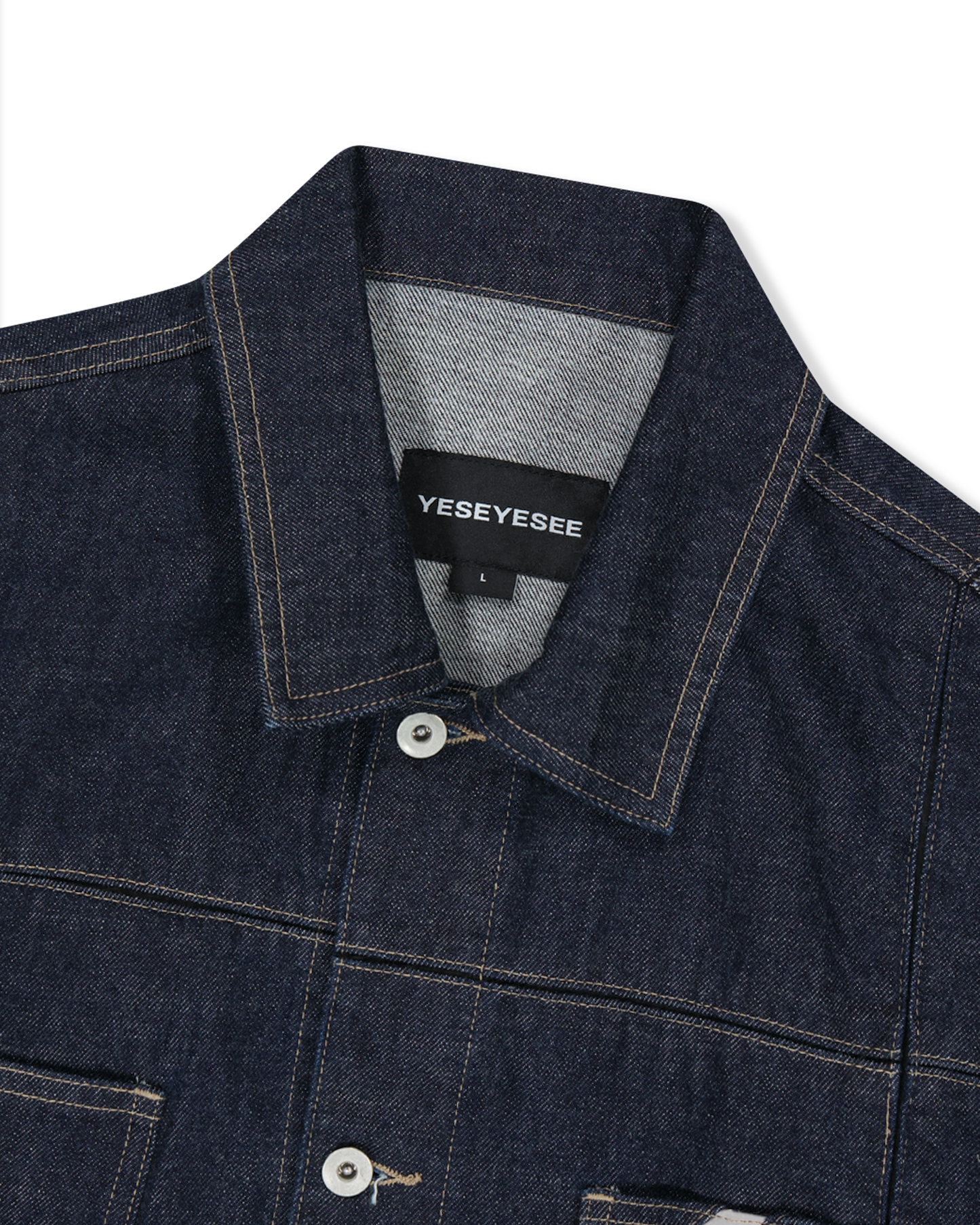 Paneled Denim Jacket