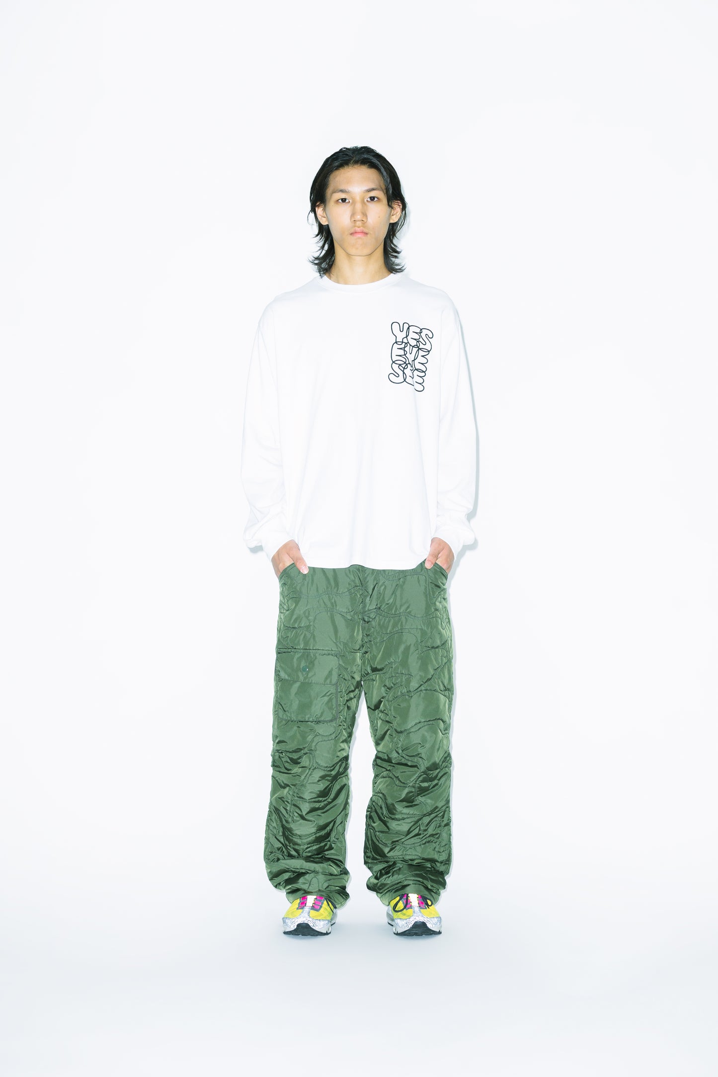 Quilted Camo Liner Pants