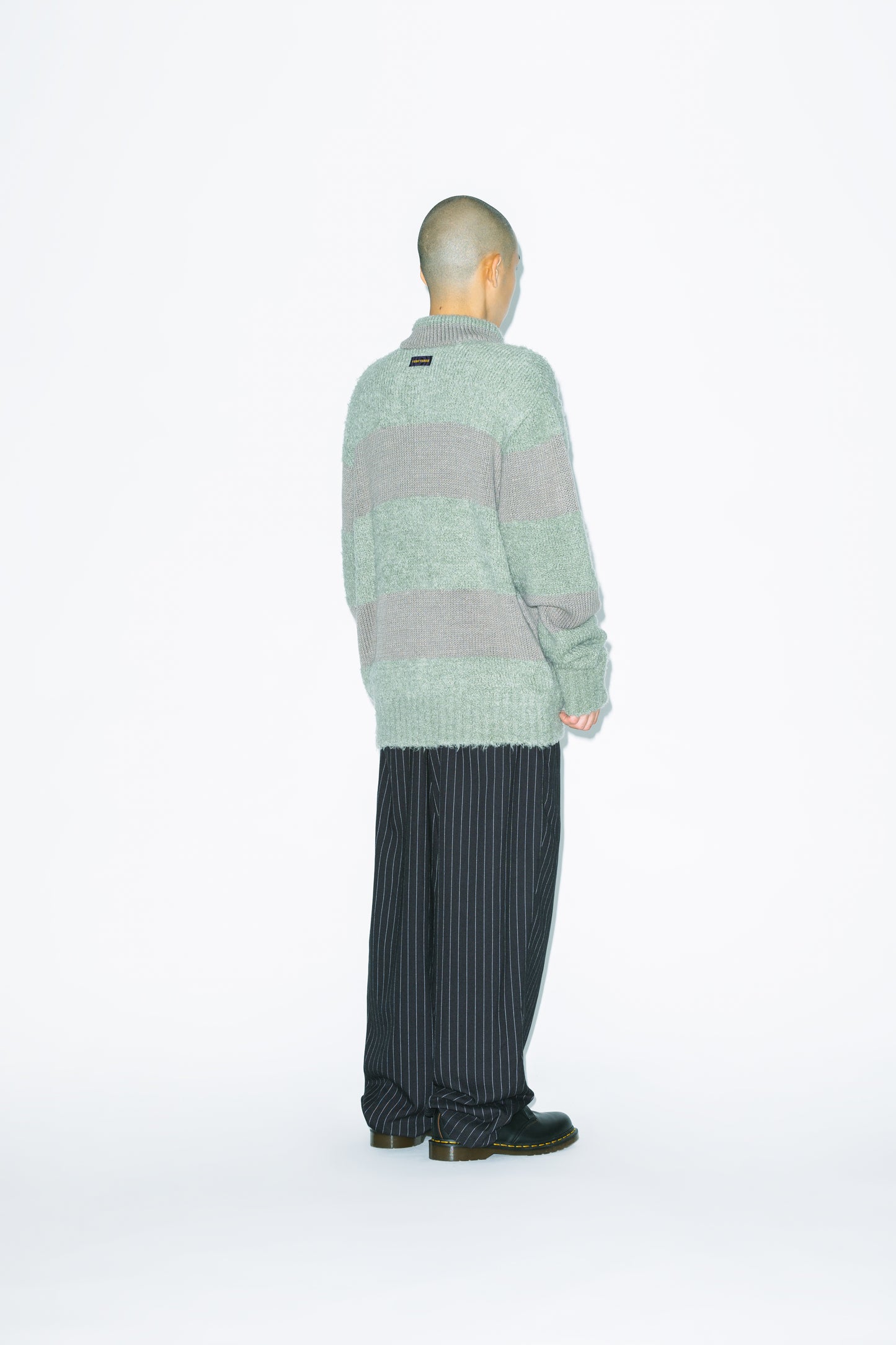 Stripe Tucked Pants