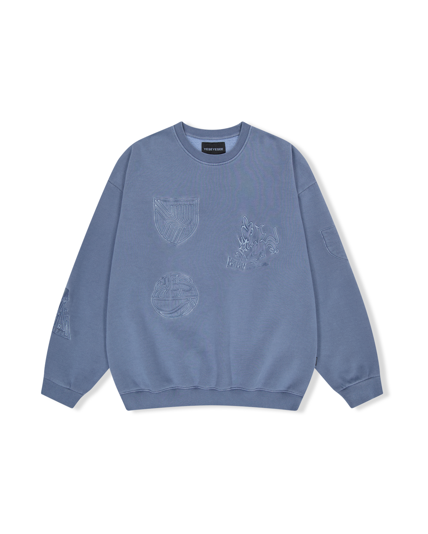 Y.E.S Pigment Embroidery Sweatshirt