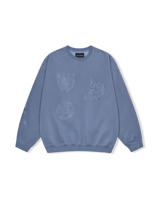Y.E.S Pigment Embroidery Sweatshirt