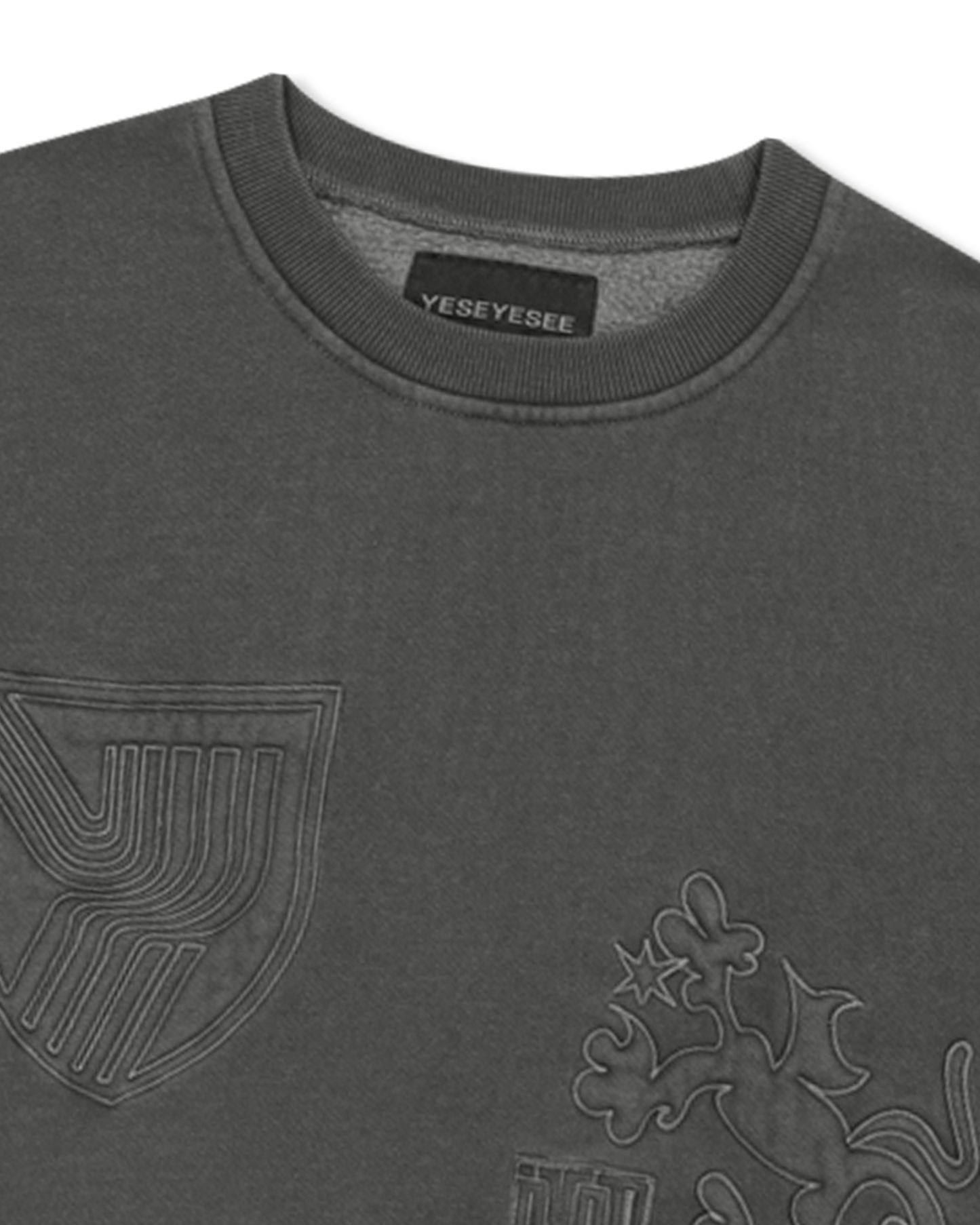 Y.E.S Pigment Embroidery Sweatshirt