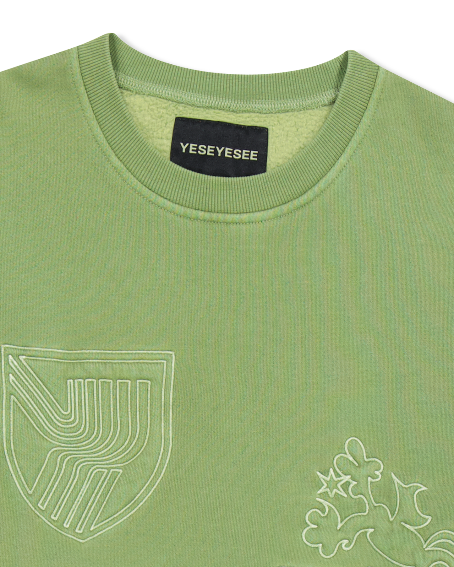 Y.E.S Pigment Embroidery Sweatshirt