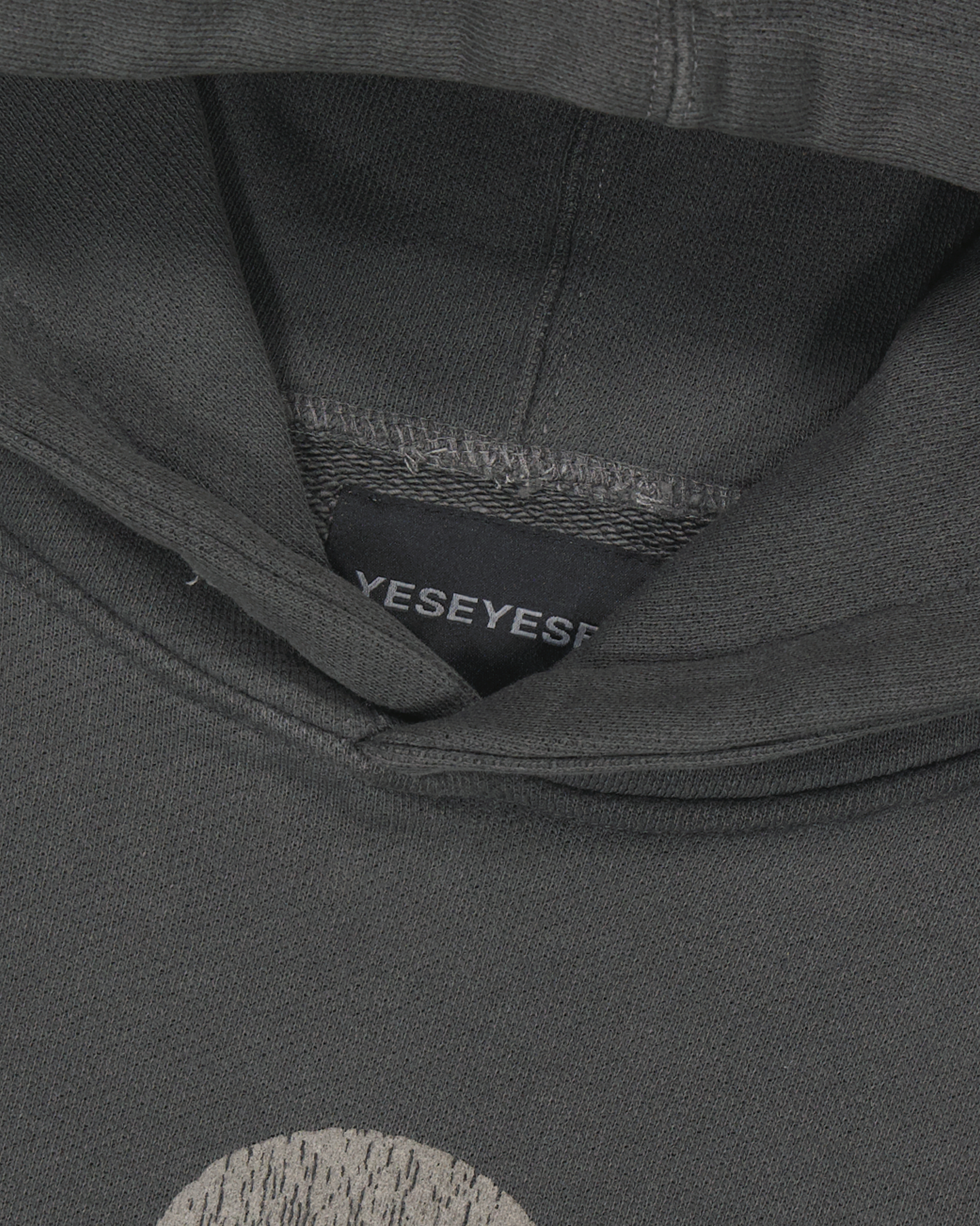 Y.E.S Skull Pigment Hoodie