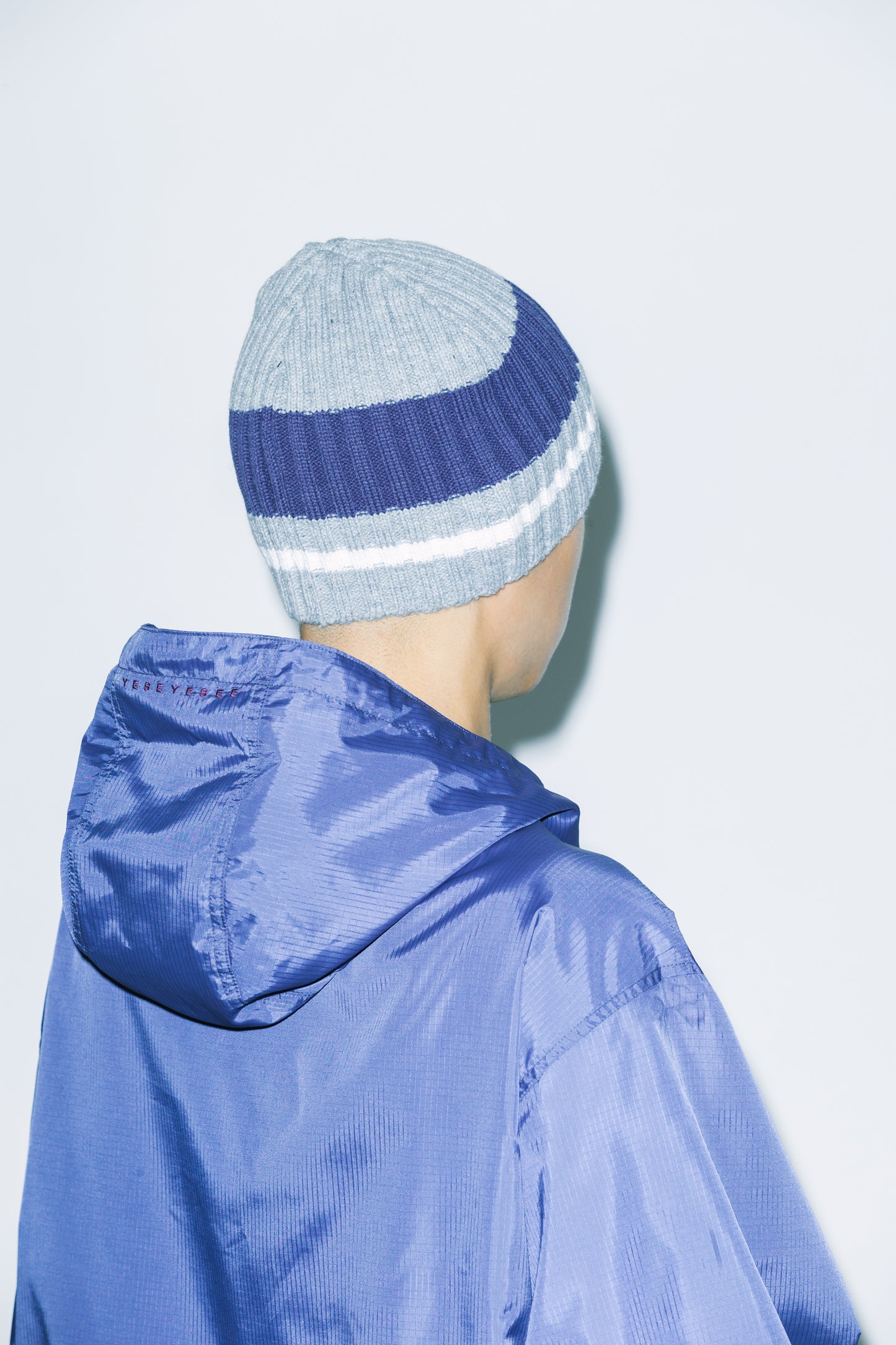 Y.E.S Stripe Beanie