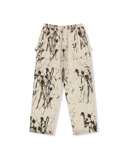 Zipper Knee Multi Pocket Pants
