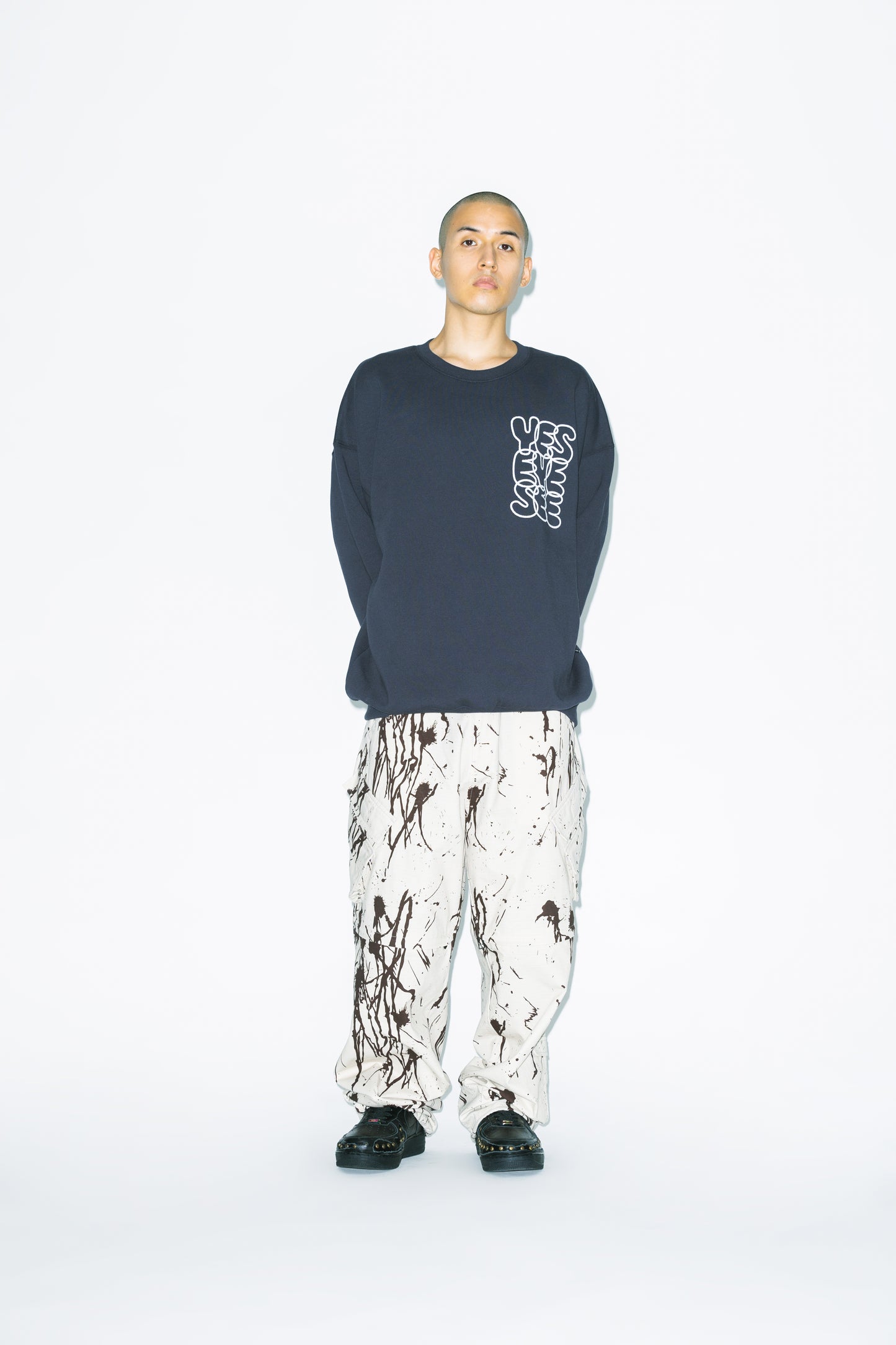 Zipper Knee Multi Pocket Pants