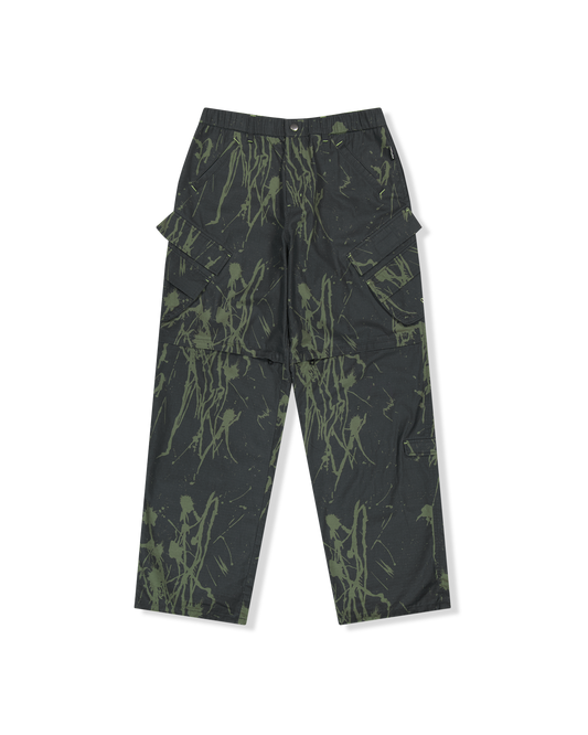 Zipper Knee Multi Pocket Pants