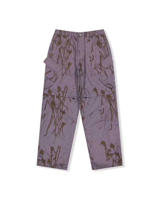 Zipper Knee Multi Pocket Pants
