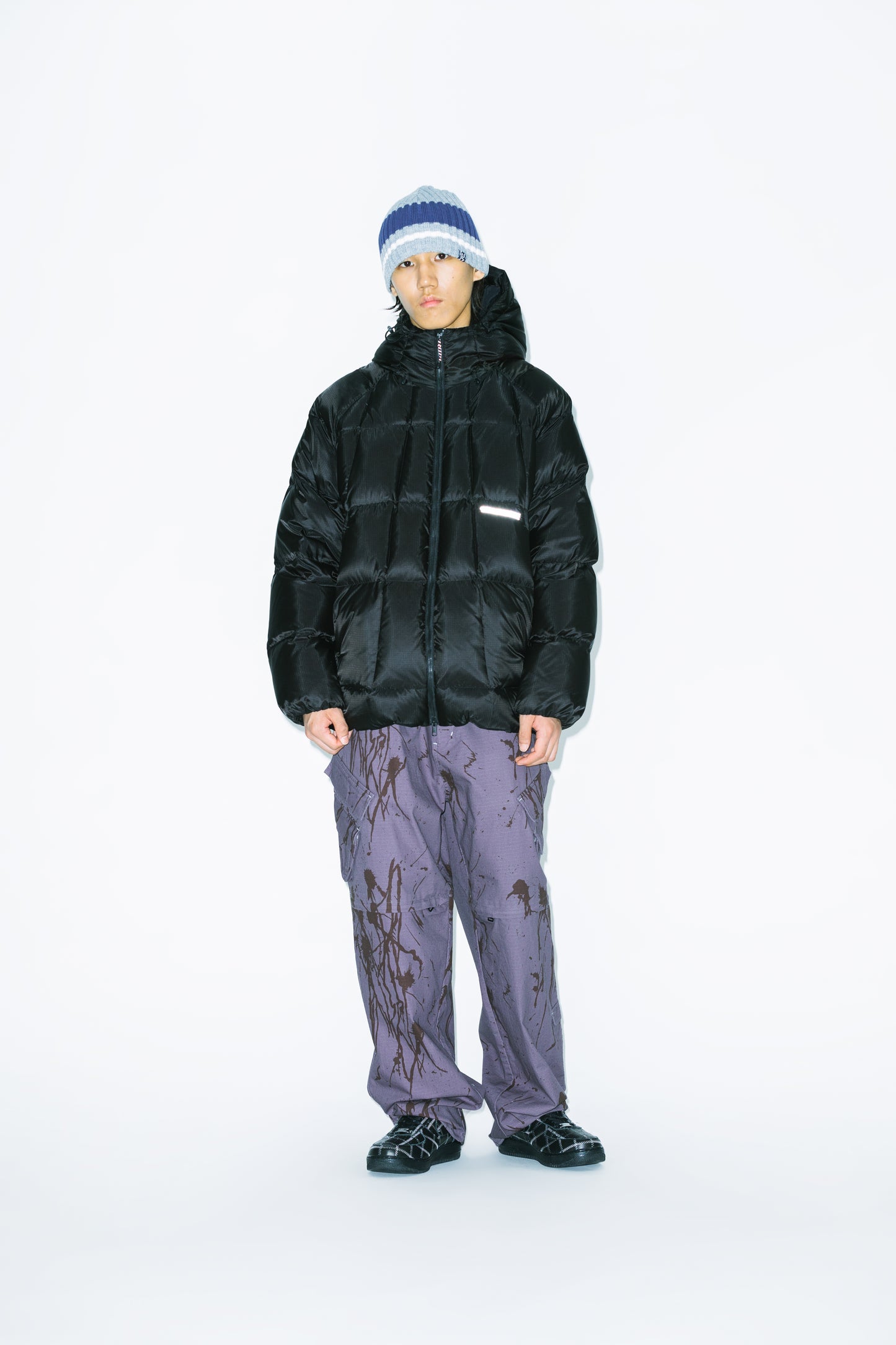 Zipper Knee Multi Pocket Pants