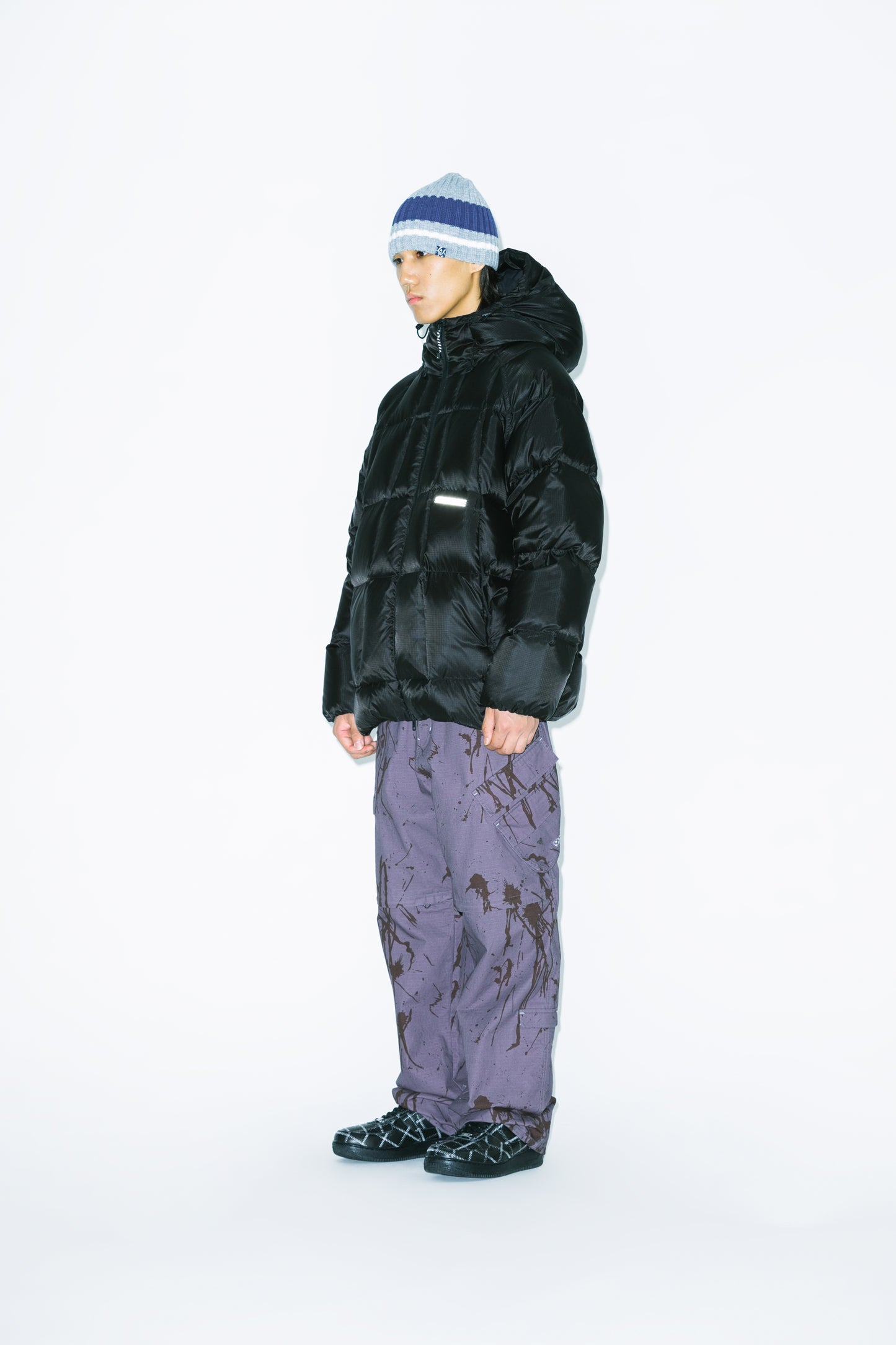 Zipper Knee Multi Pocket Pants