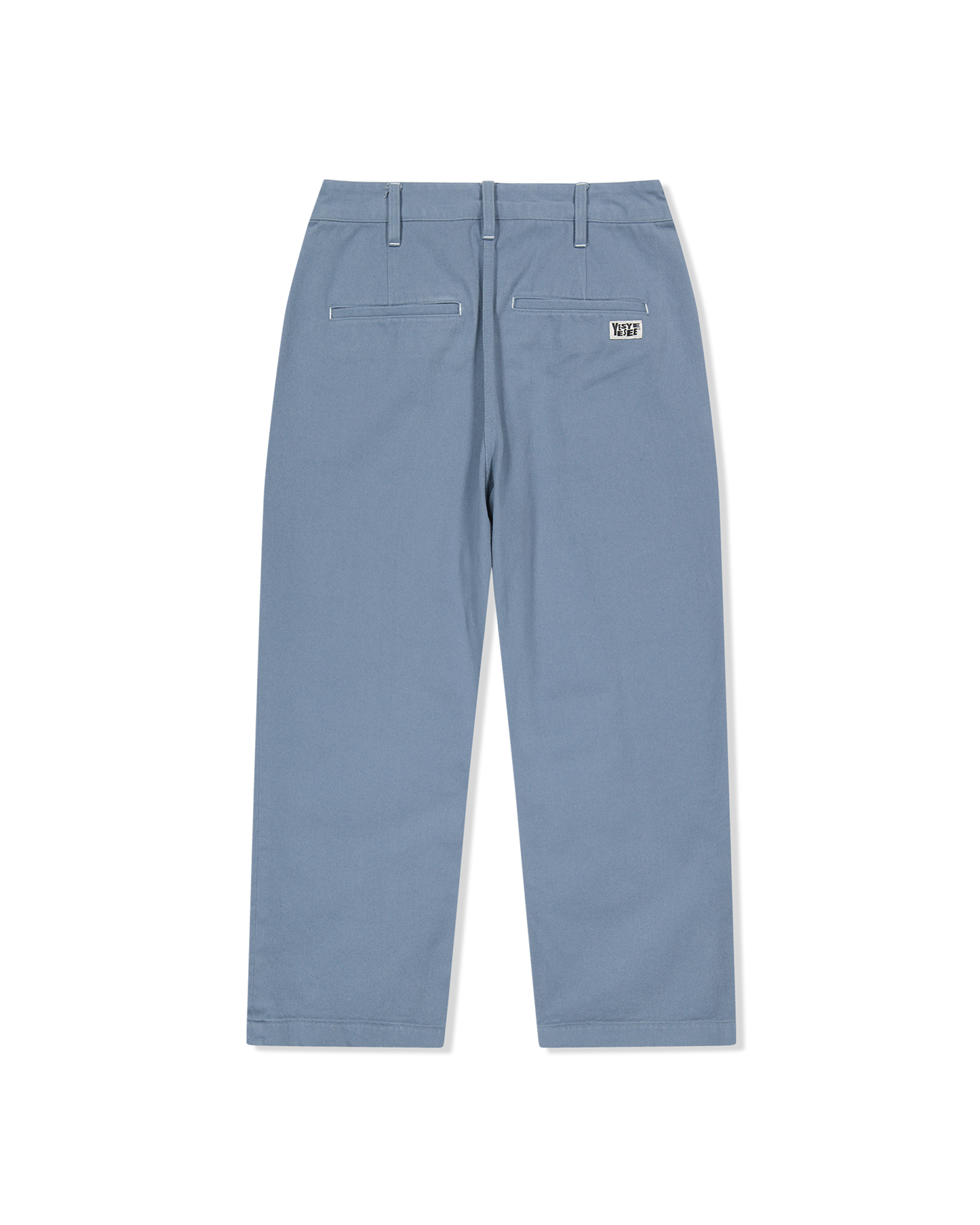 Broad One Tuck Cotton Twill Pants