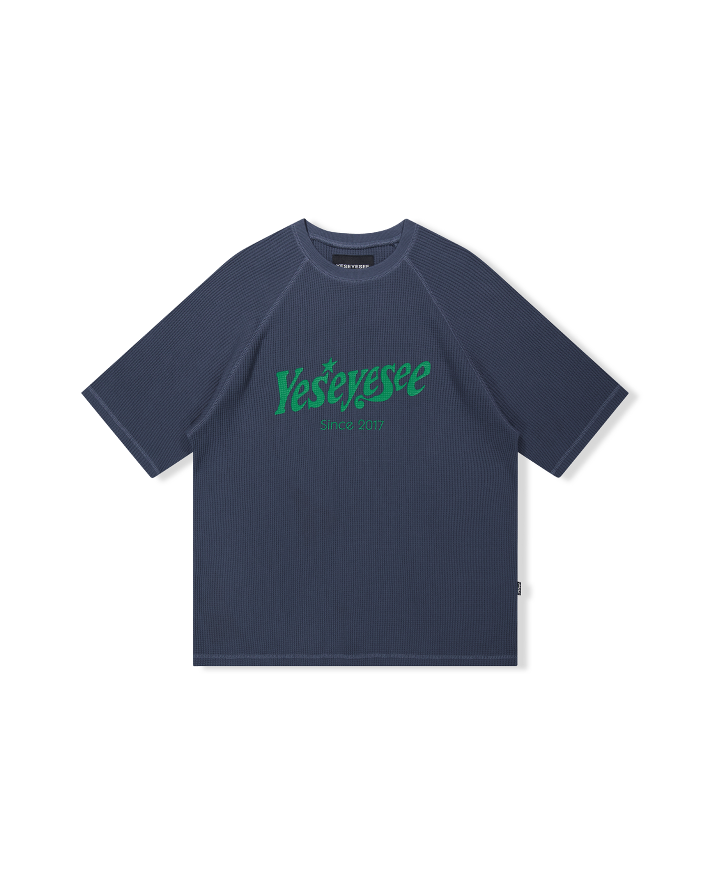 Y.E.S Raglan Waffle Tee