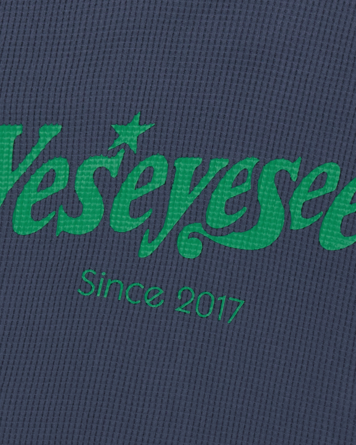 Y.E.S Raglan Waffle Tee