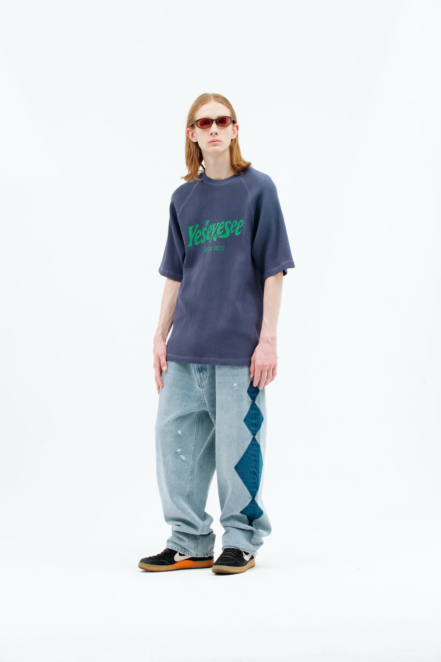 Y.E.S Raglan Waffle Tee