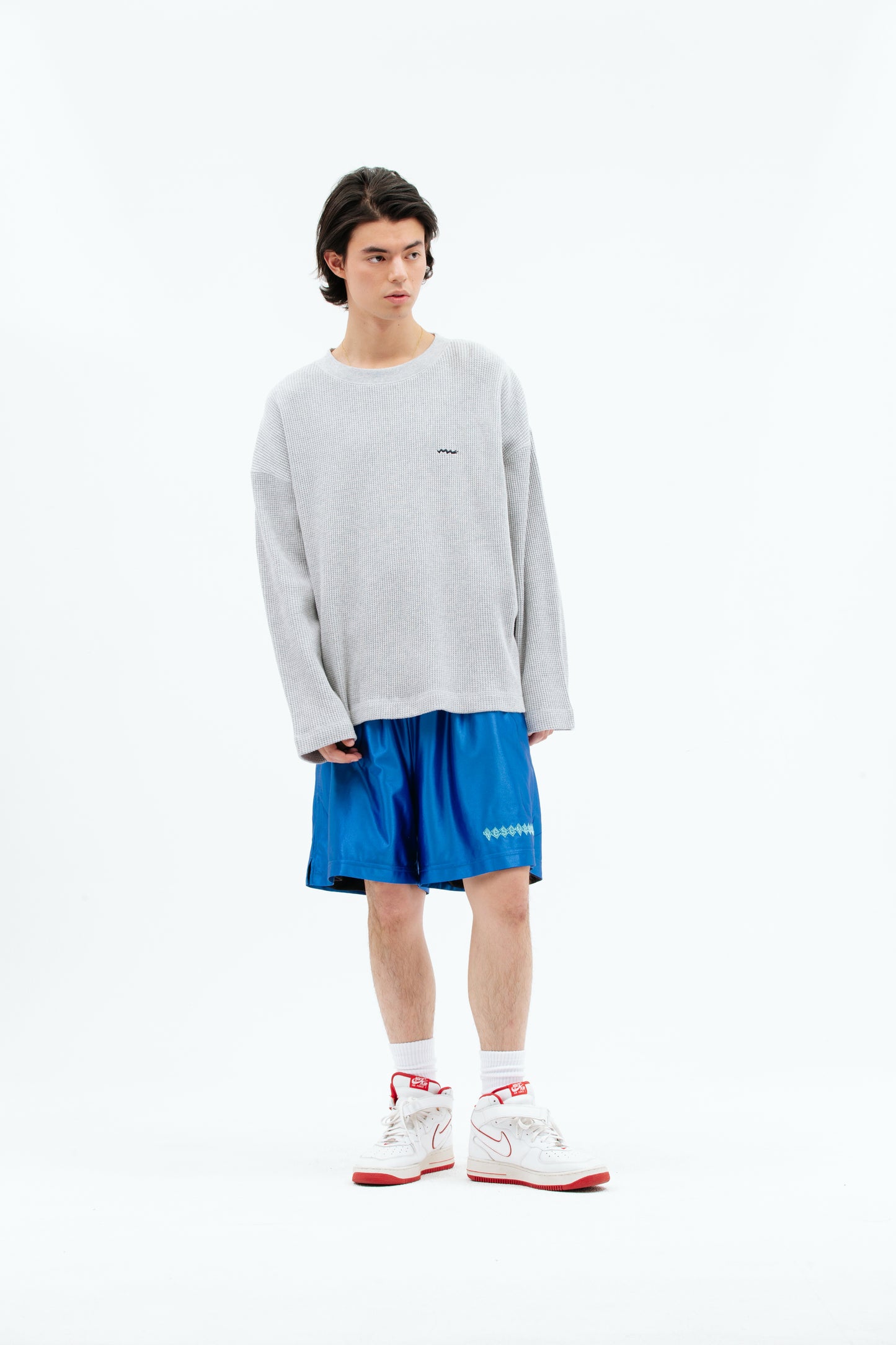 SN-Logo Waffle L/S