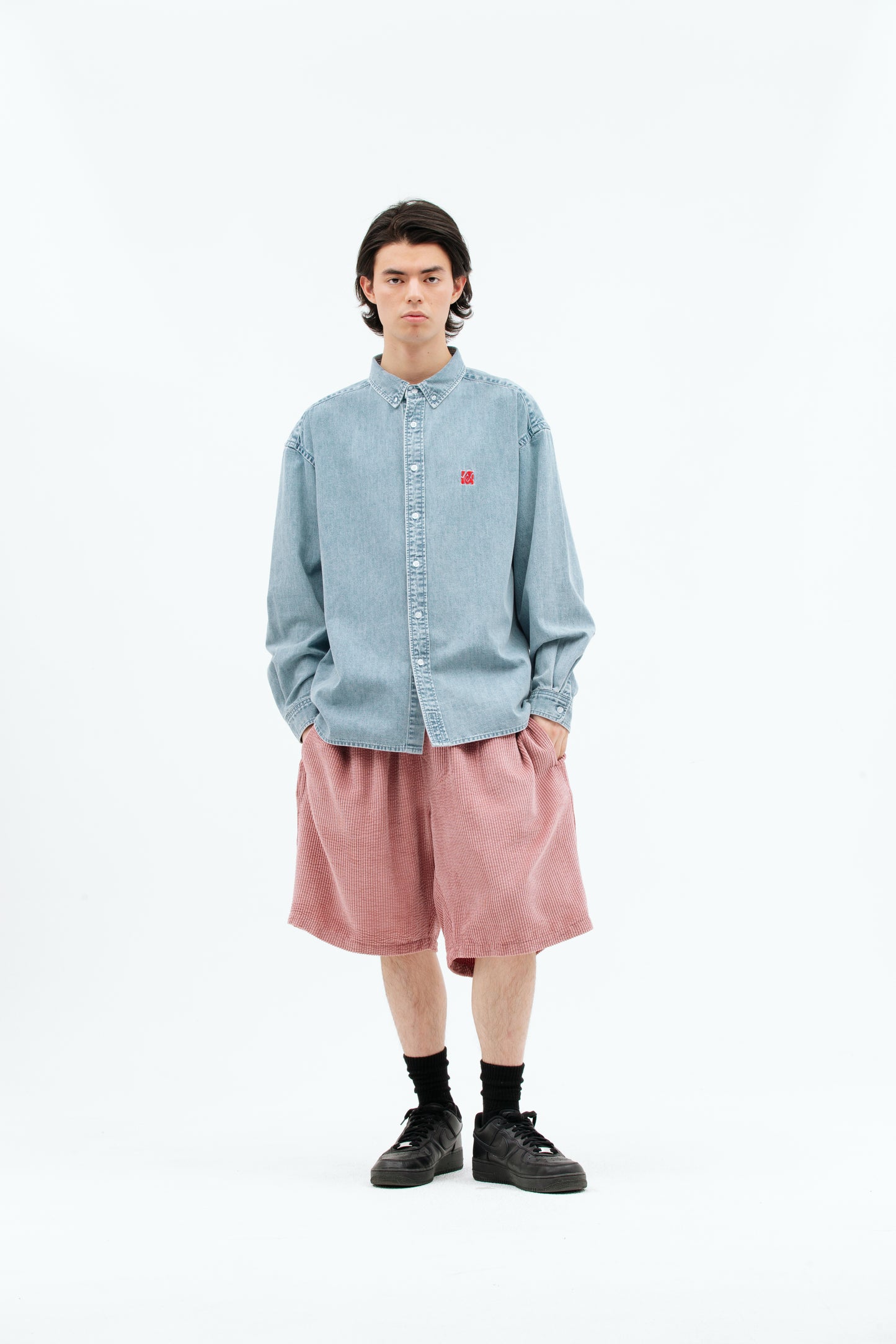 Y.E.S Cord Shorts