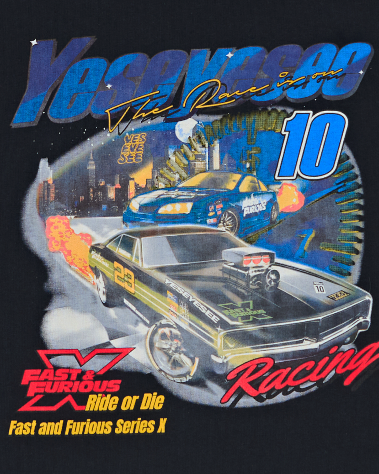 Y.E.S Fast&Furious Racing Kids Tee