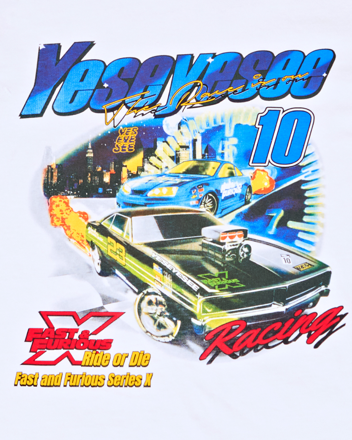 Y.E.S Fast&Furious Racing Kids Tee