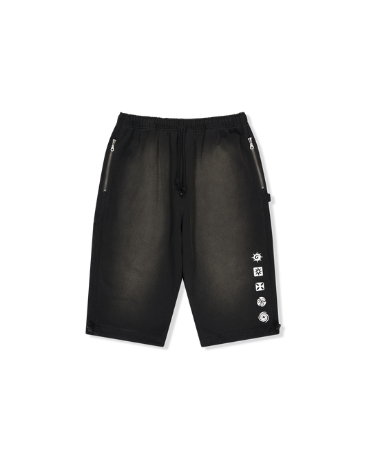 Y.E.S Native Symbol Carpenter Sweat Shorts