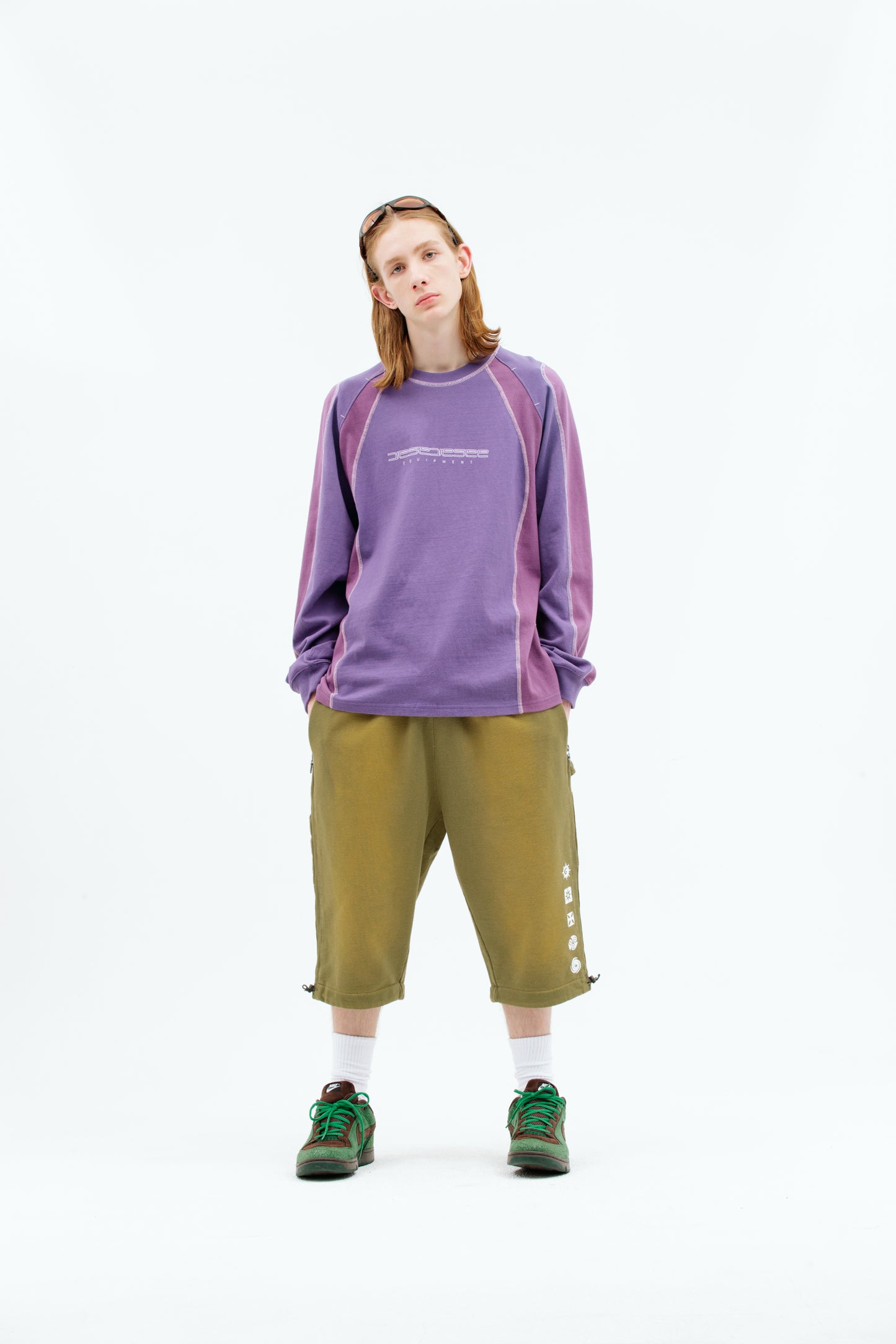 Y.E.S Native Symbol Carpenter Sweat Shorts