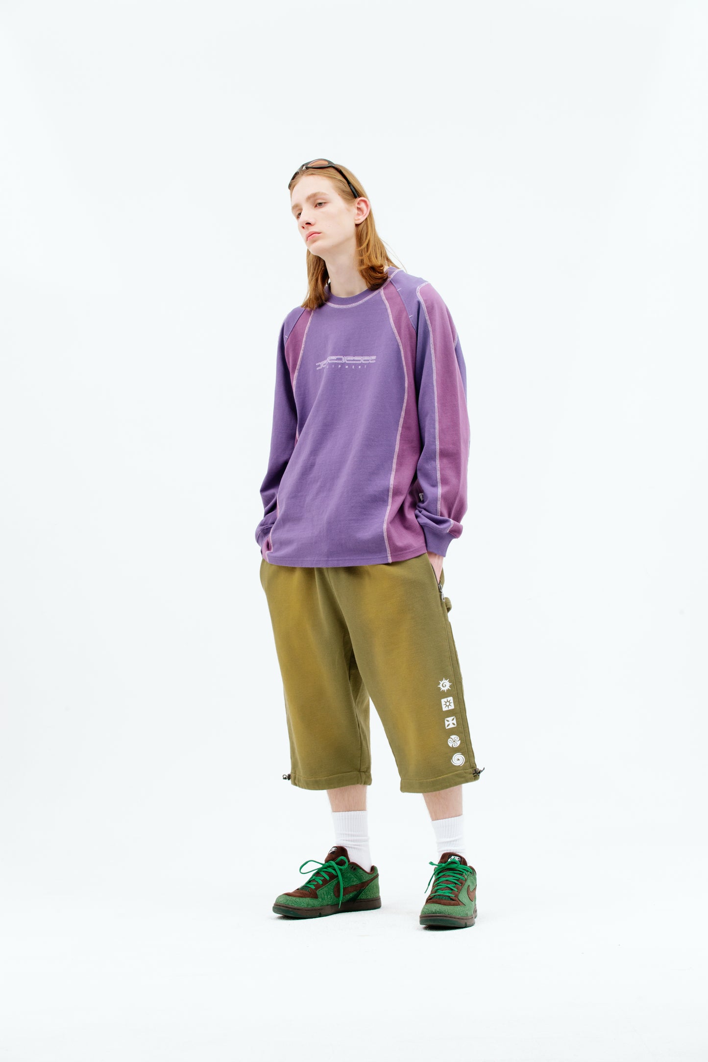 Y.E.S Native Symbol Carpenter Sweat Shorts