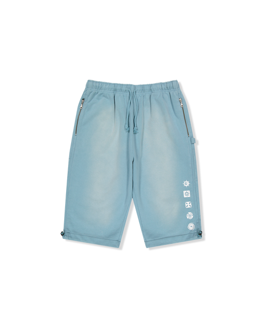 Y.E.S Native Symbol Carpenter Sweat Shorts