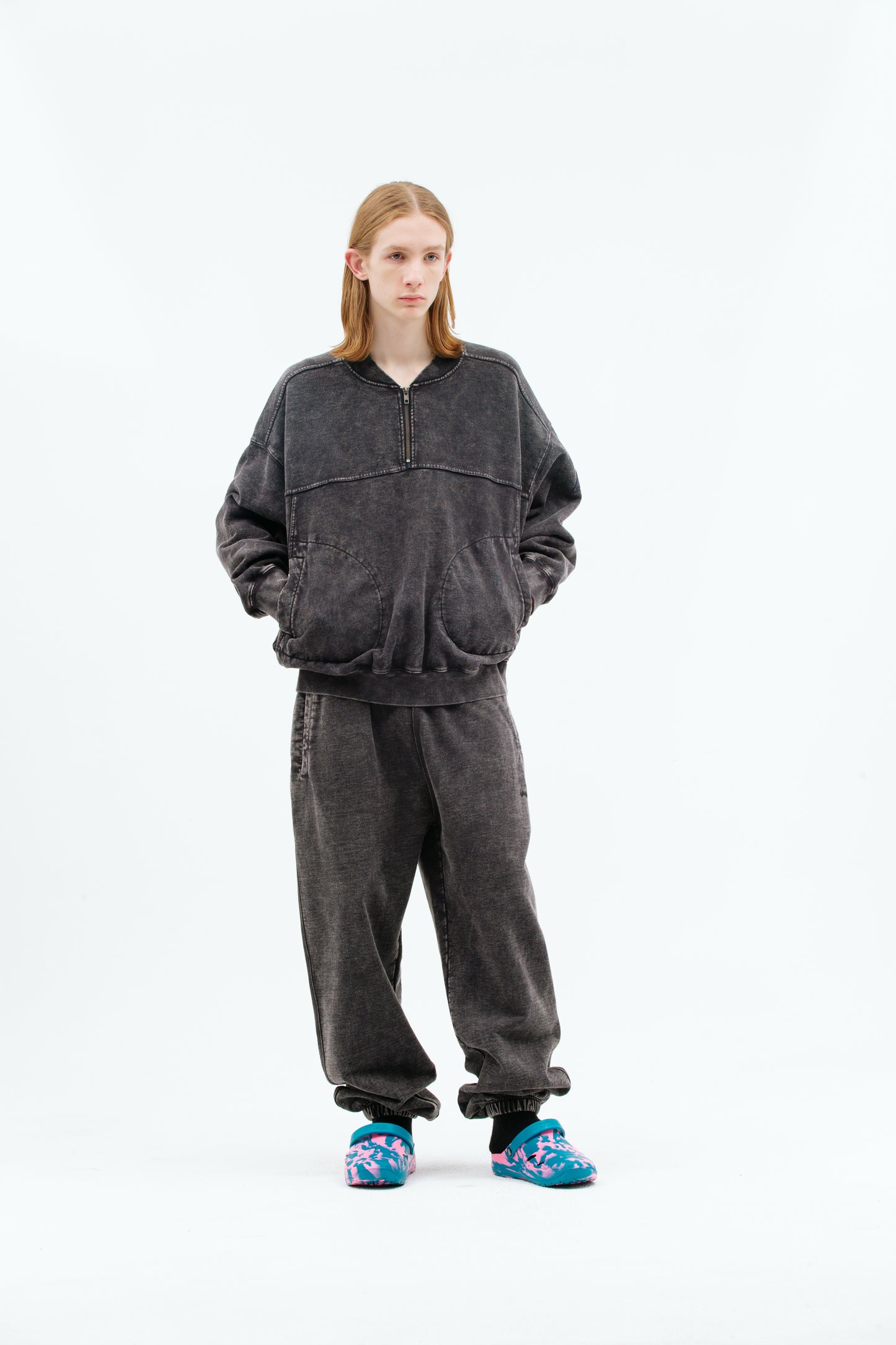 Y.E.S Washing Half zip