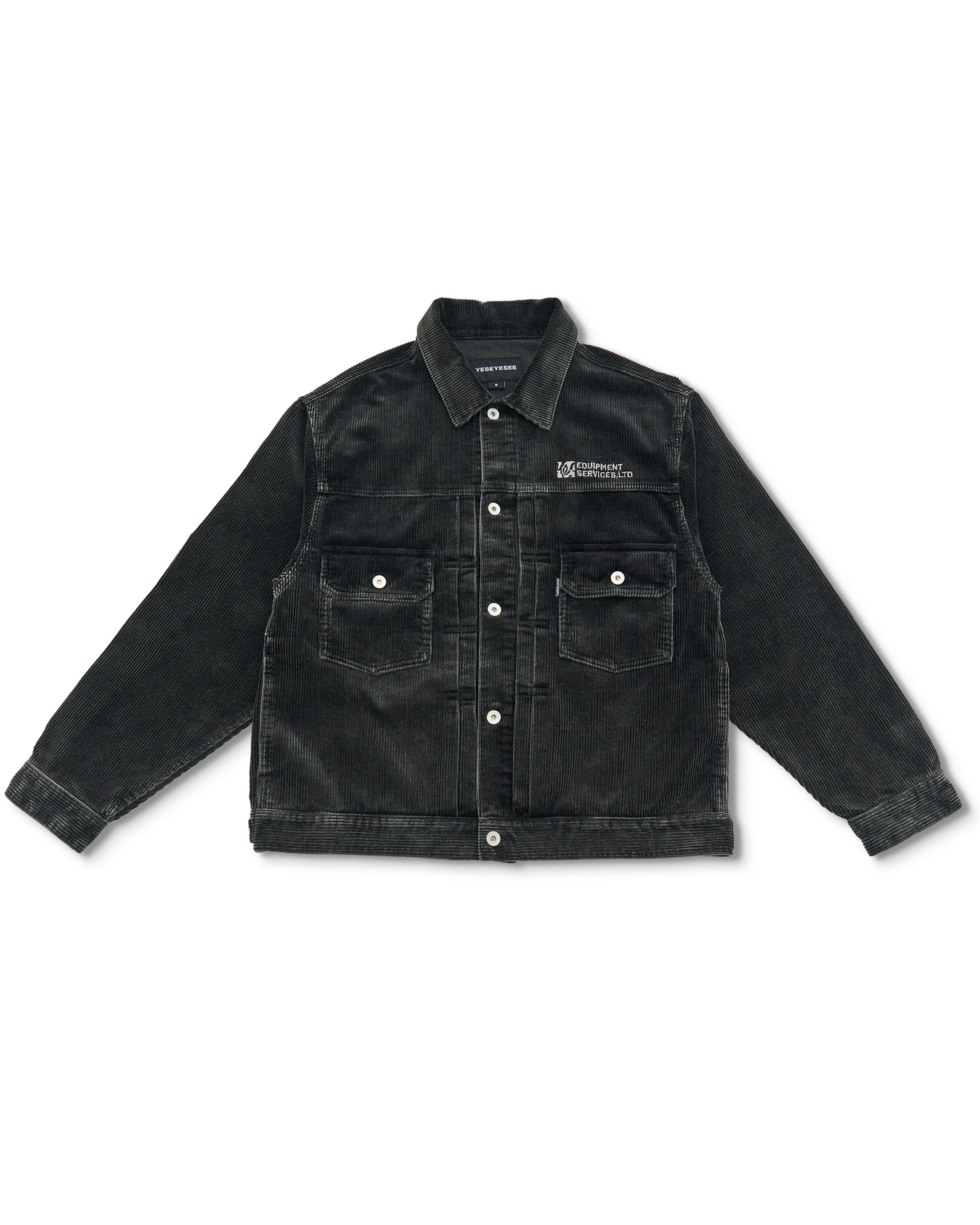 Dyed Corduroy Trucker Jacket