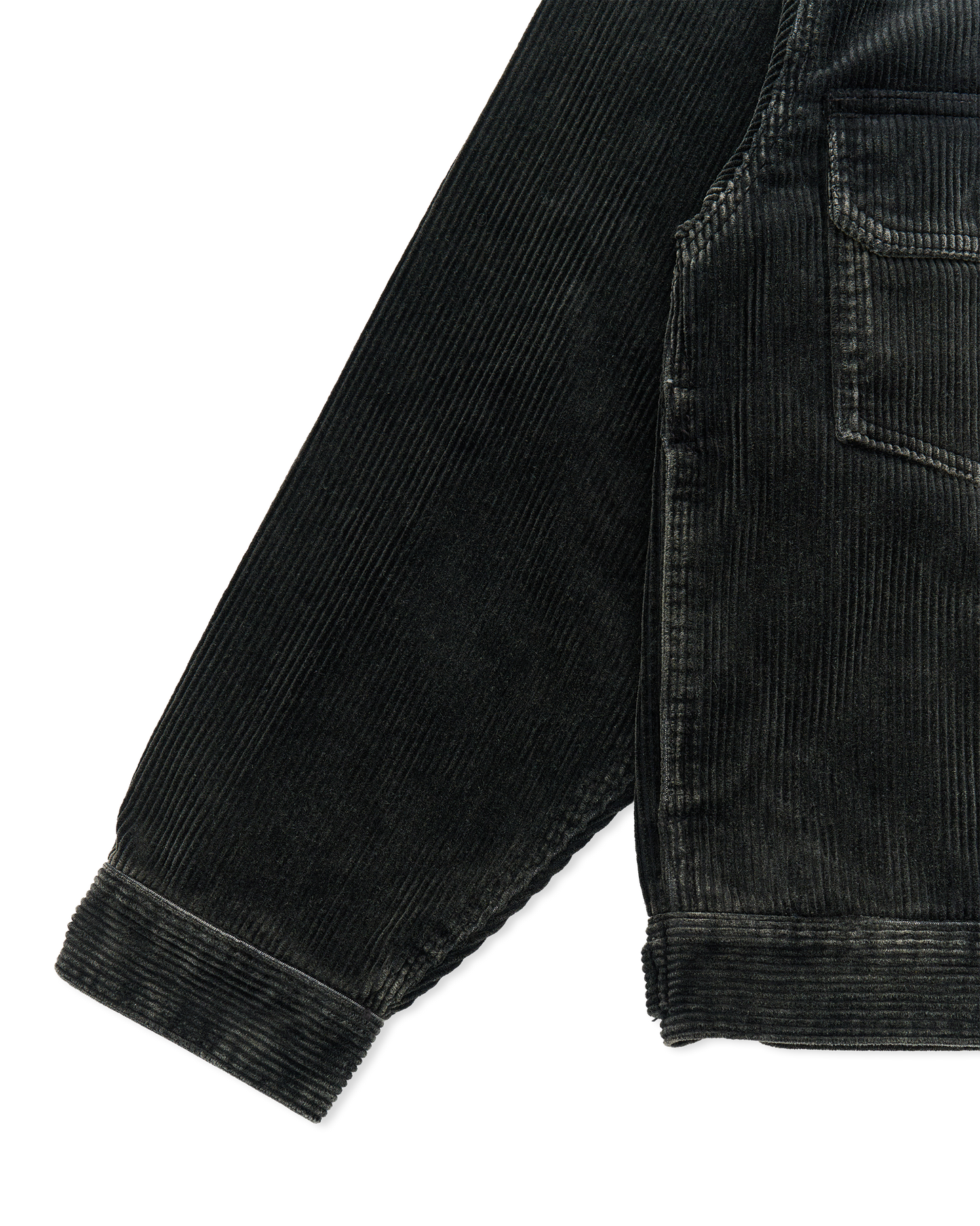 Dyed Corduroy Trucker Jacket