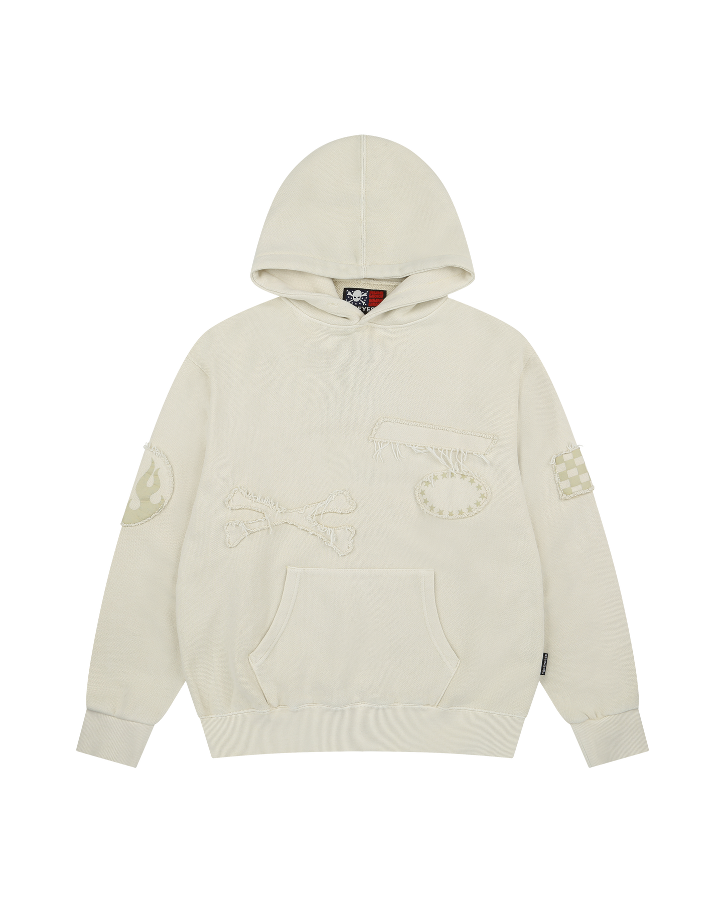 Insane x Pigment Patched Hoodie