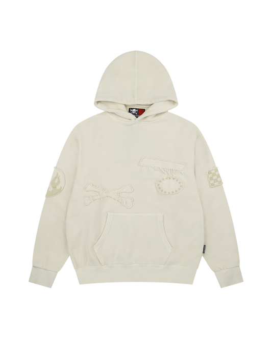 Insane x Pigment Patched Hoodie