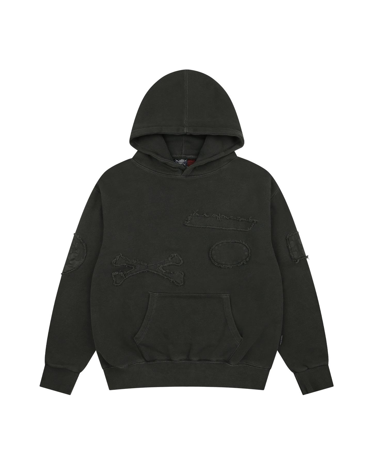 Insane x Pigment Patched Hoodie