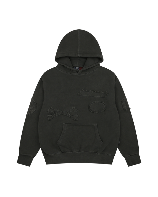 Insane x Pigment Patched Hoodie