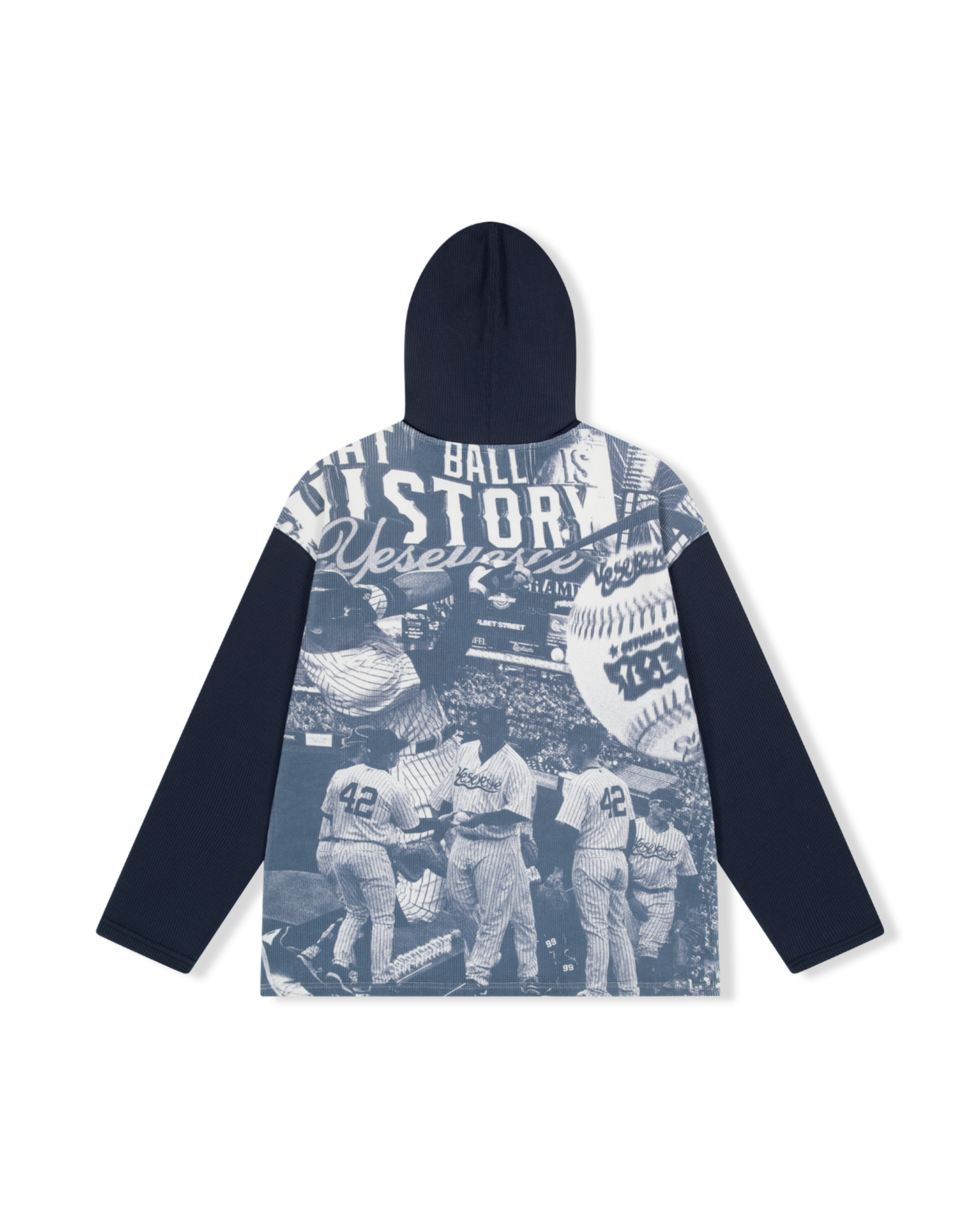 Baseball Waffle Hoodie
