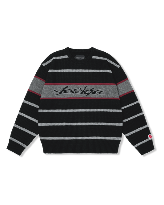 Tenga x Y.E.S Stripe Knit Pullover