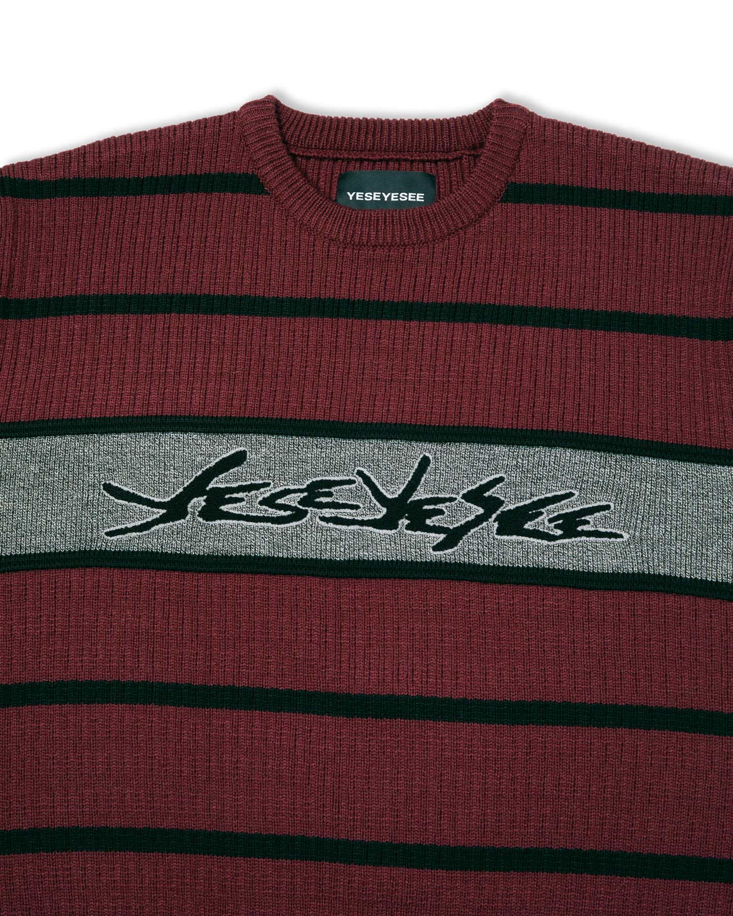 Tenga x Y.E.S Stripe Knit Pullover