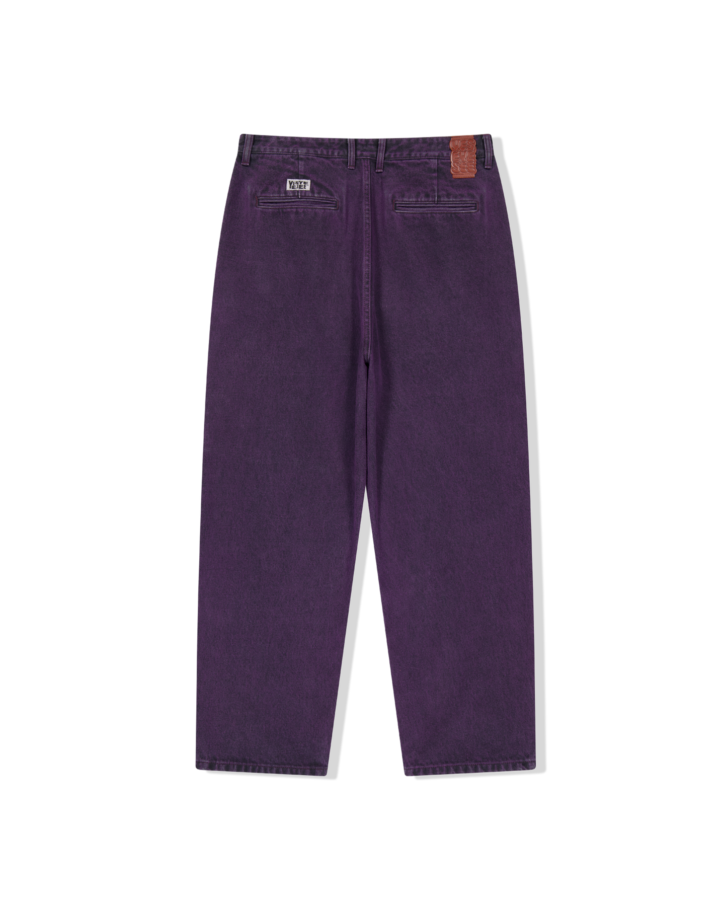 Two Tucked Hairy Denim Pants