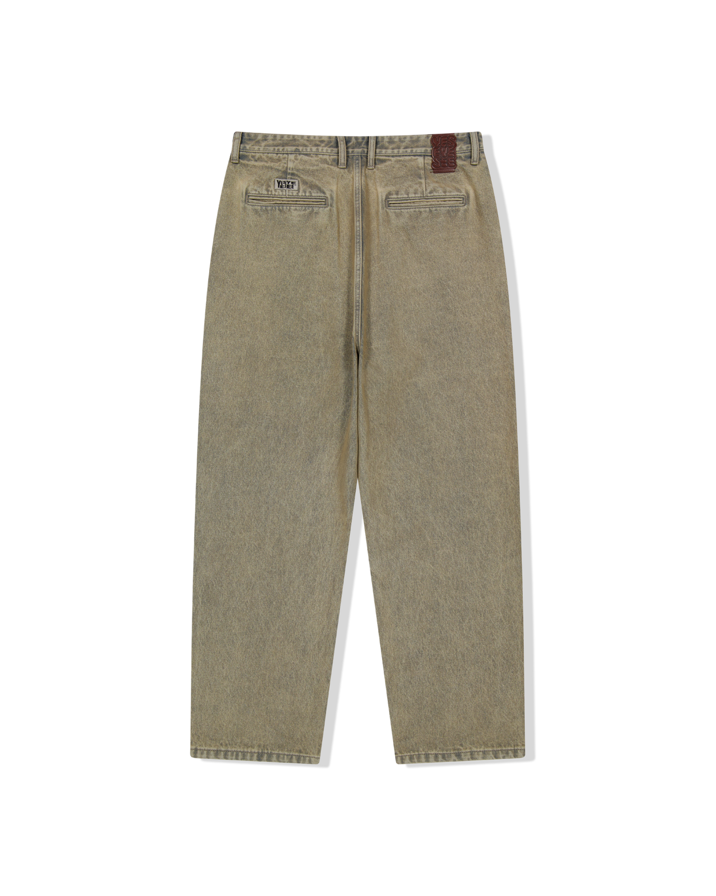 Two Tucked Hairy Denim Pants