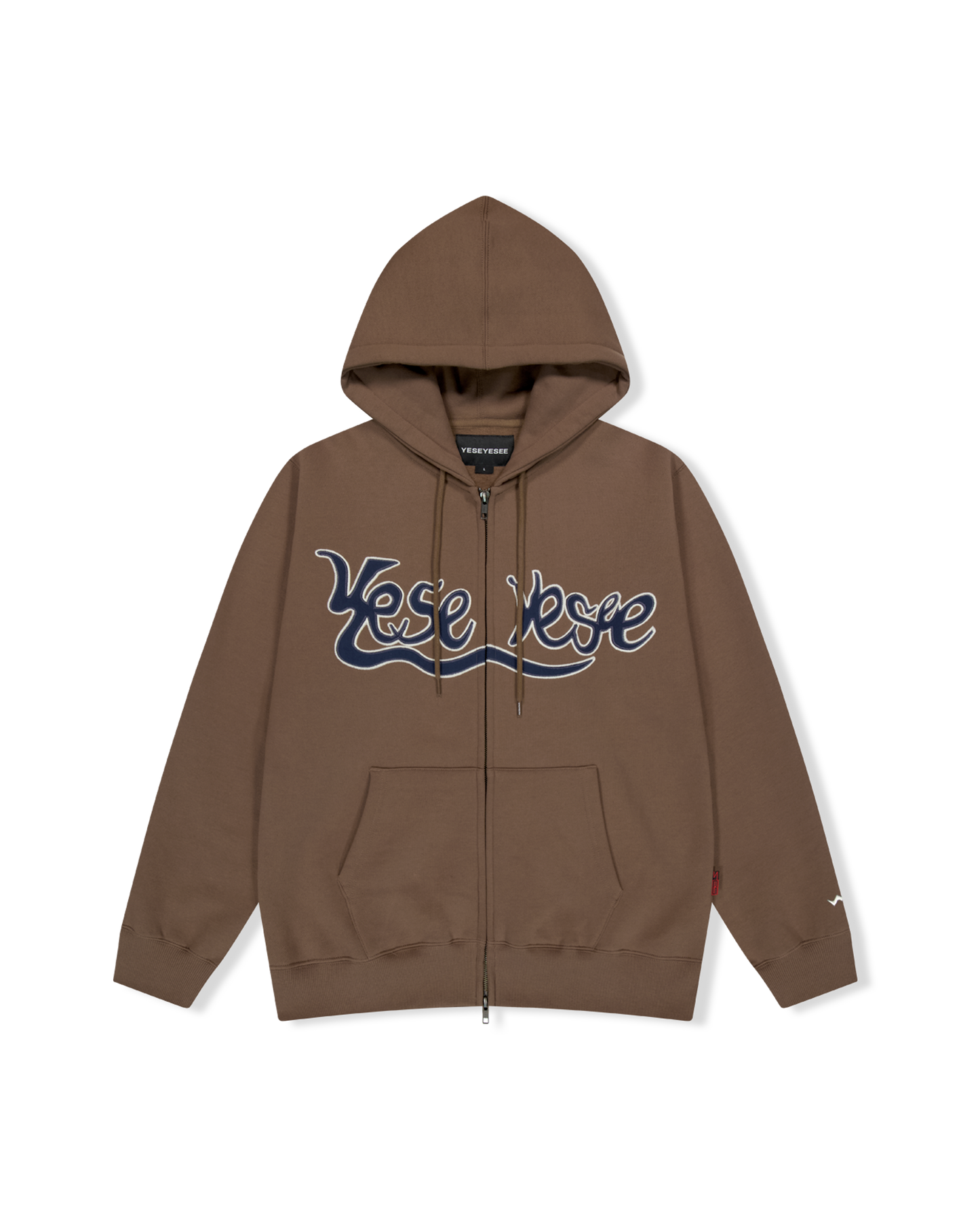 Y.E.S Snail Logo Zip-up Hoodie