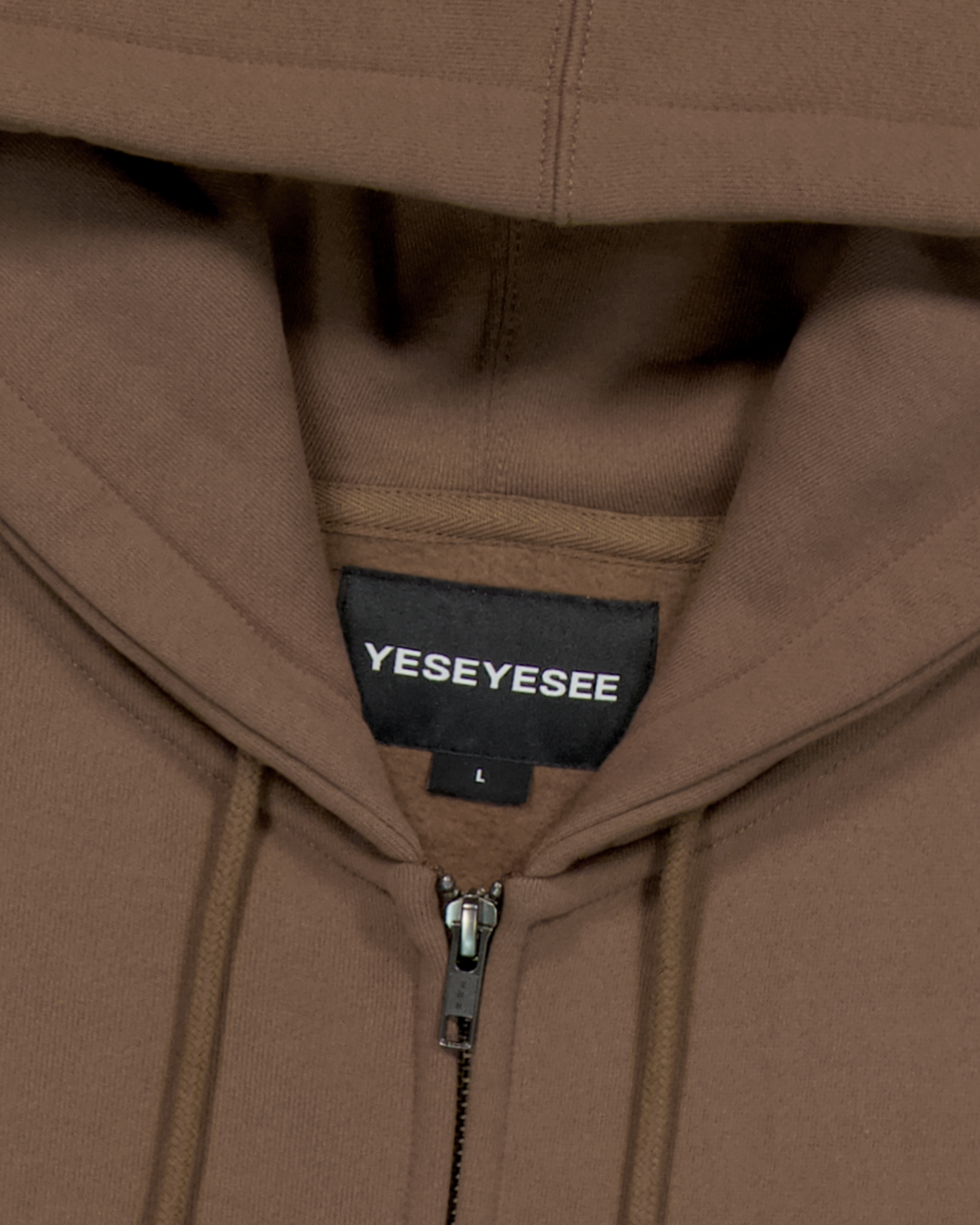Y.E.S Snail Logo Zip-up Hoodie