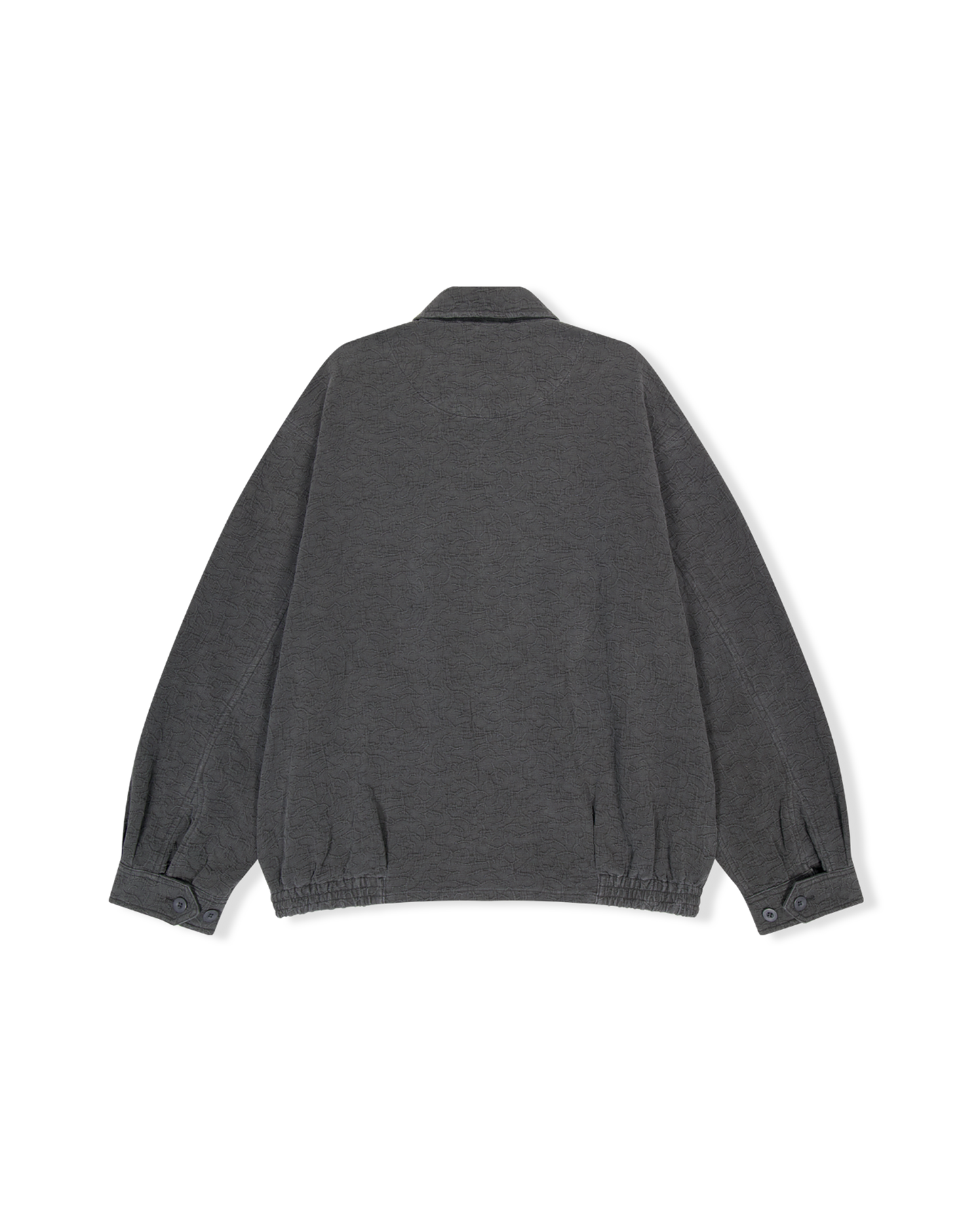 Abstract Jacquard Zip Jacket