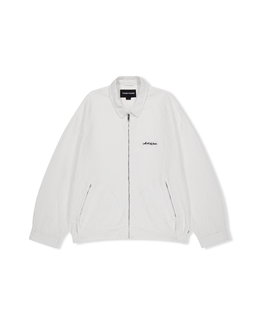 Abstract Jacquard Zip Jacket