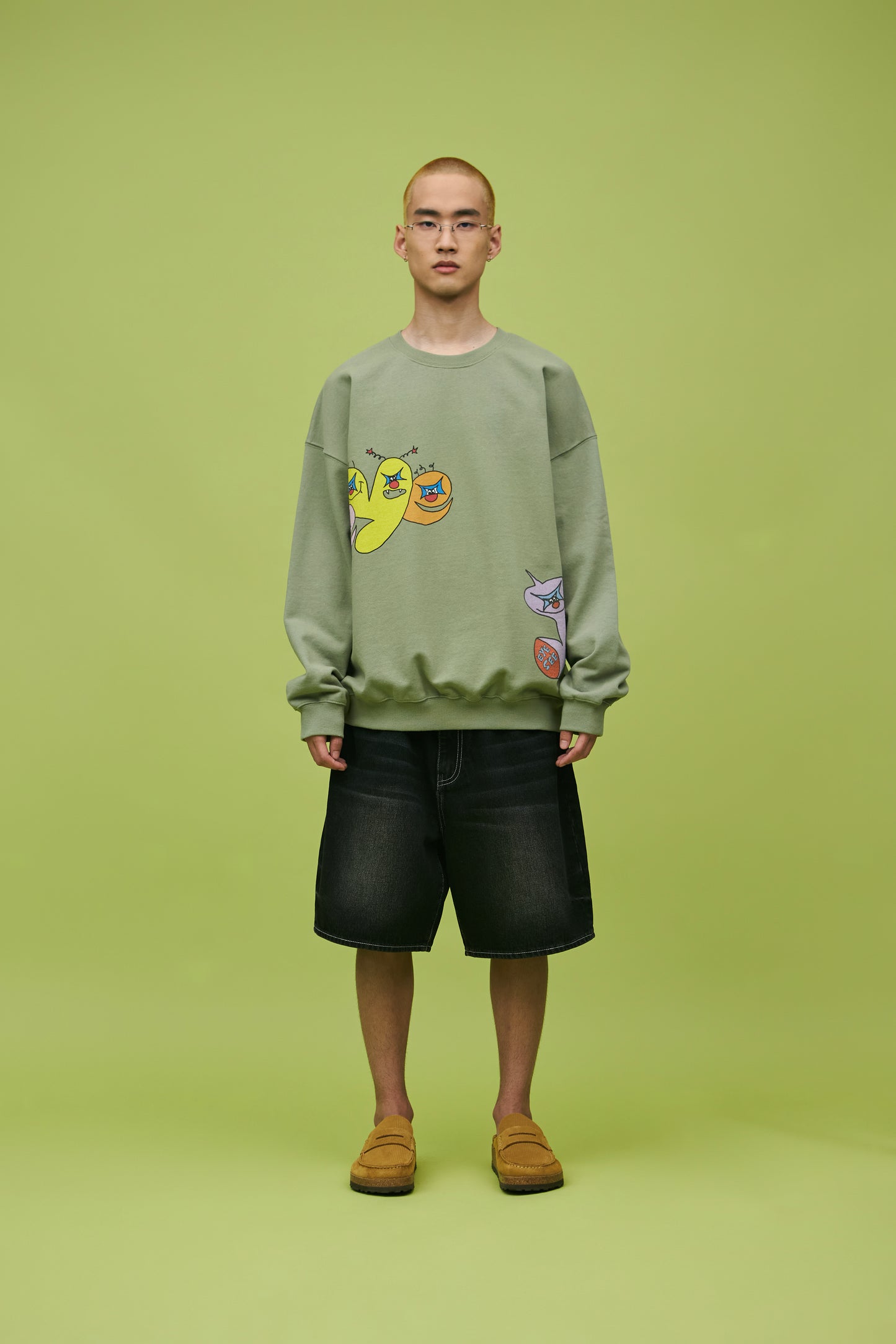 Basal 5 Pockets Denim Shorts
