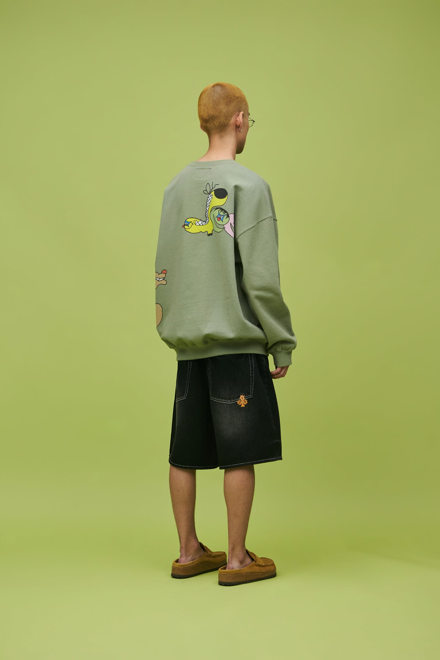 Basal 5 Pockets Denim Shorts