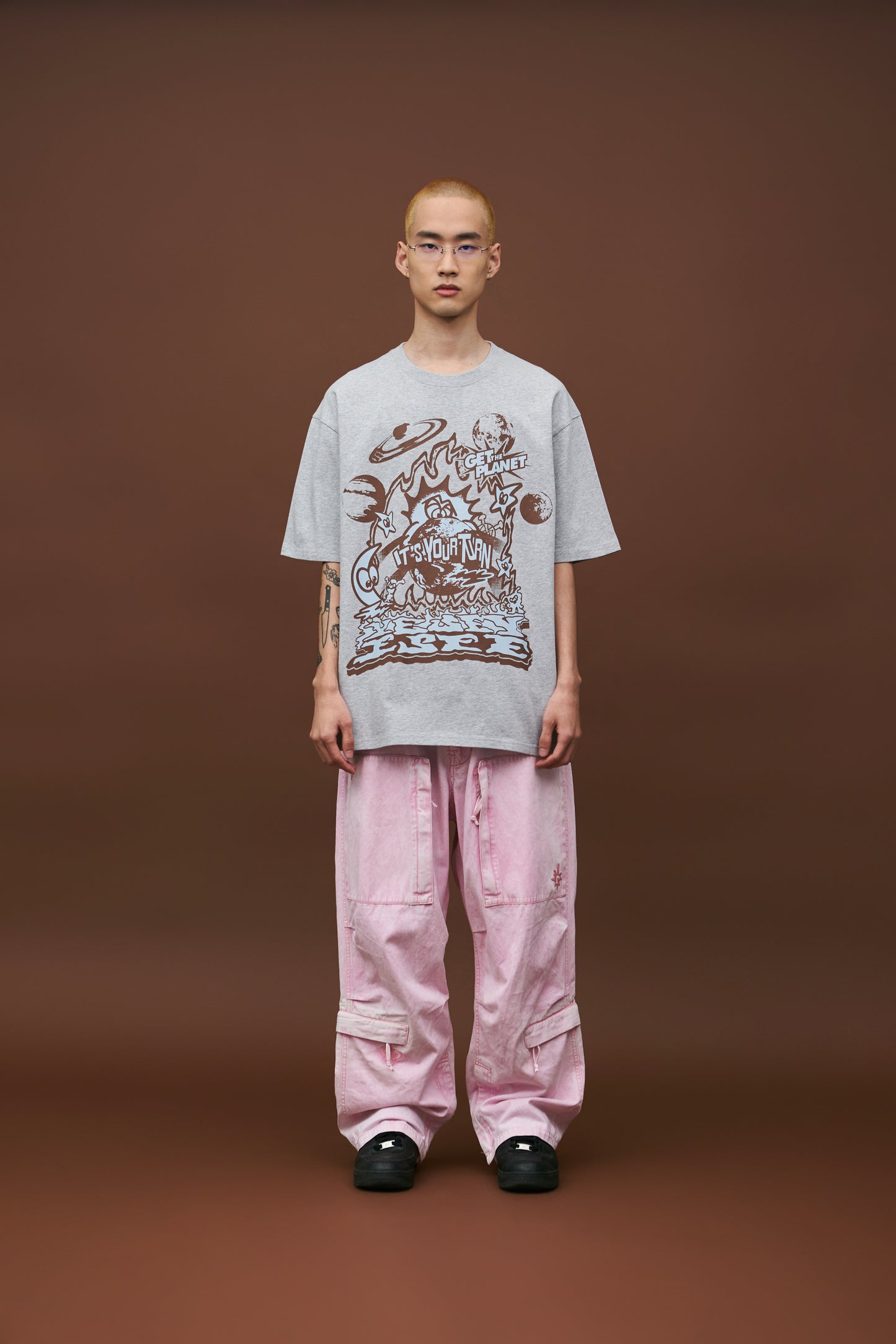 Bleached Aviator Pants