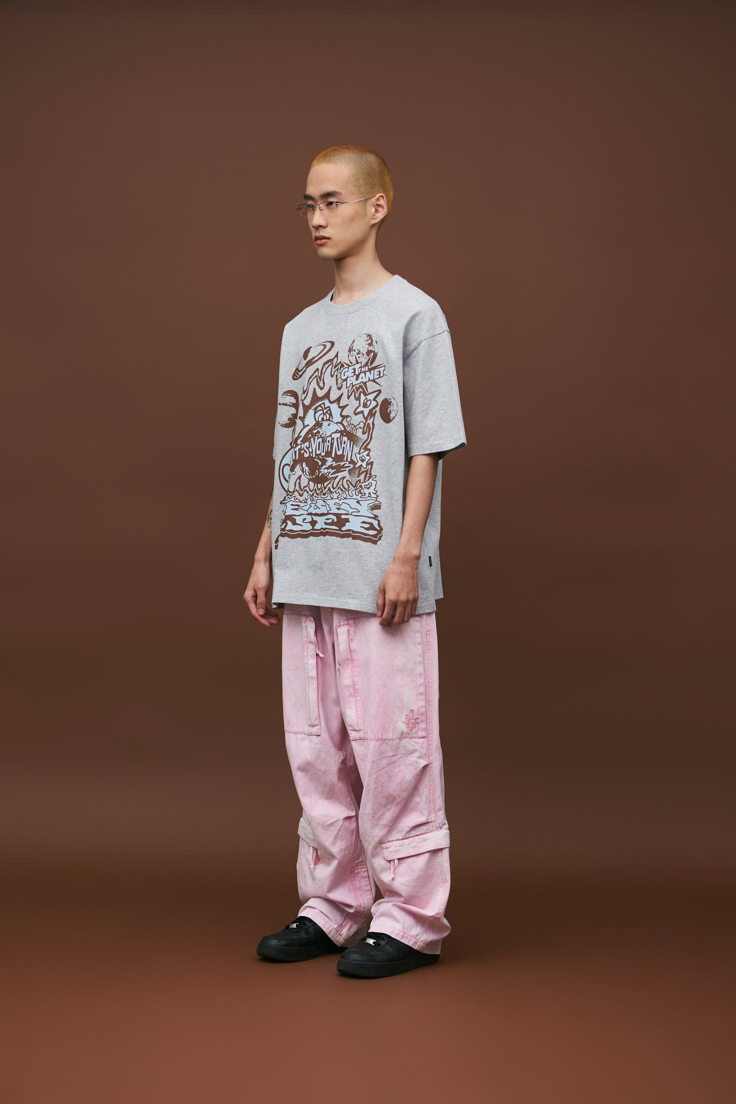 Bleached Aviator Pants