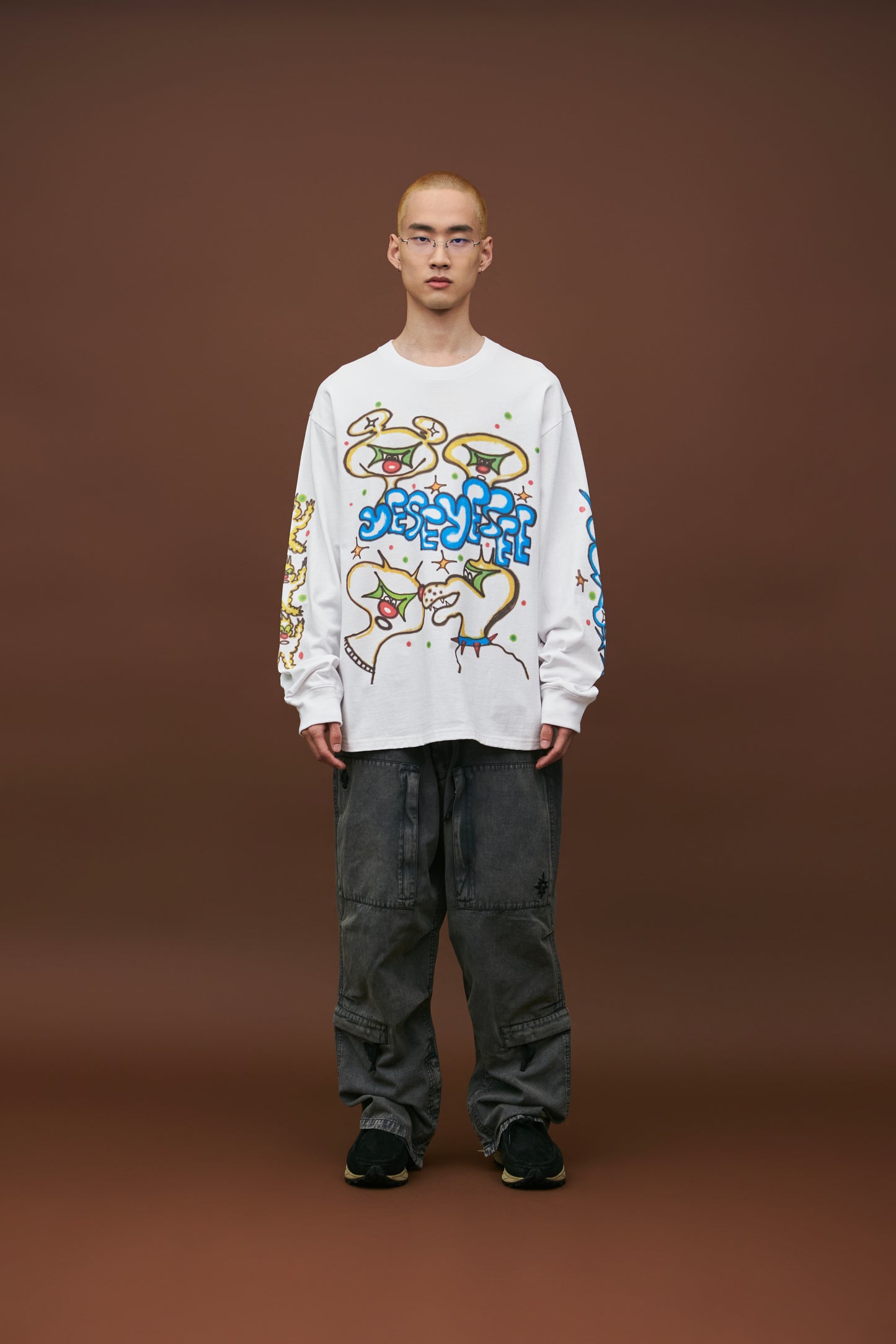 Bleached Aviator Pants