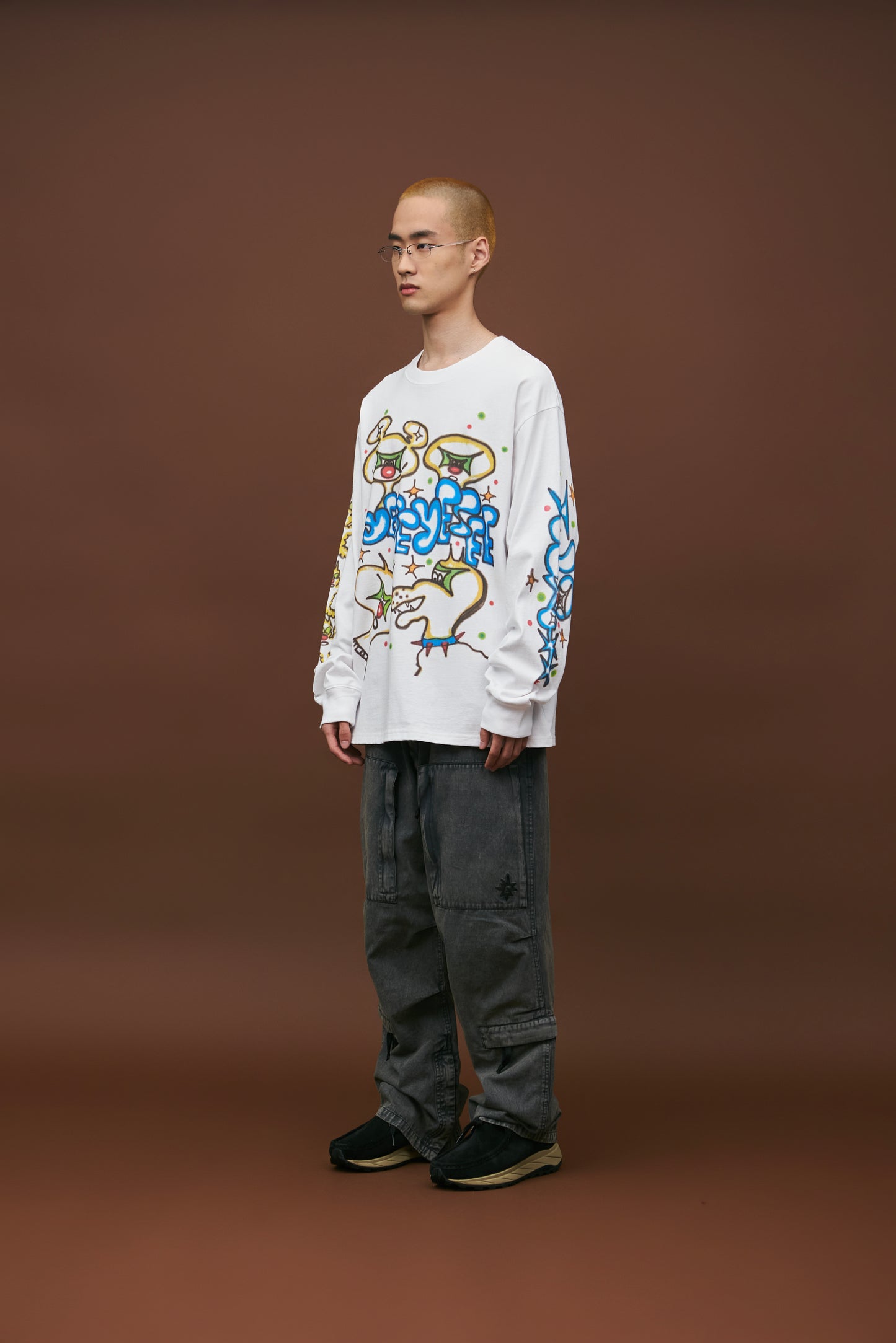 Bleached Aviator Pants